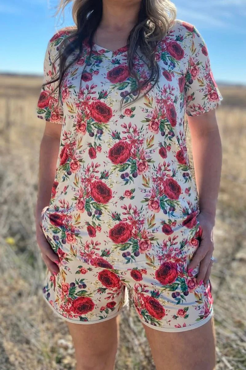 Porcelain Petals Shorts by Sterling Kreek - BFF Here