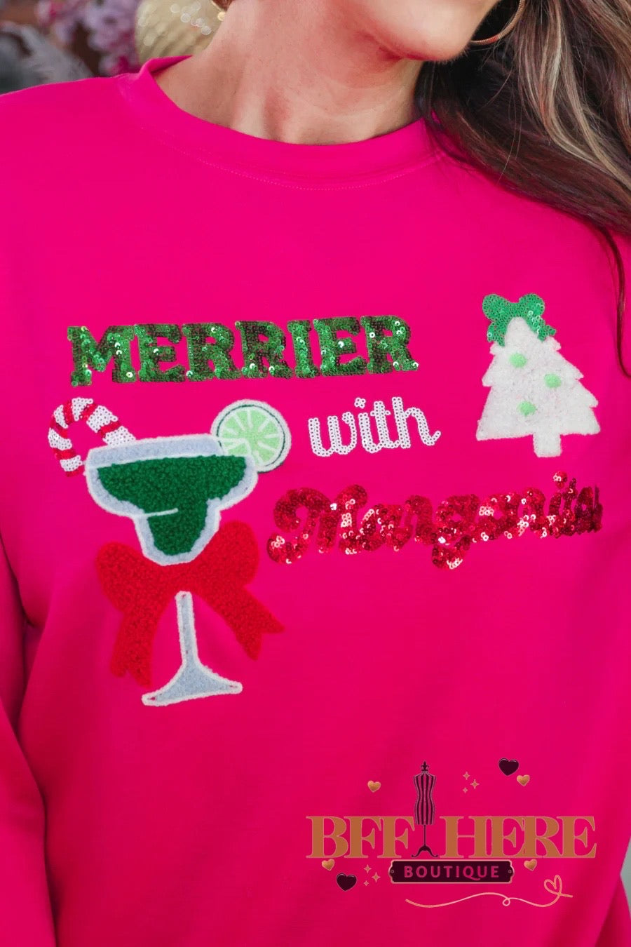 Merrier with Margaritas Pullover by Jess Lea