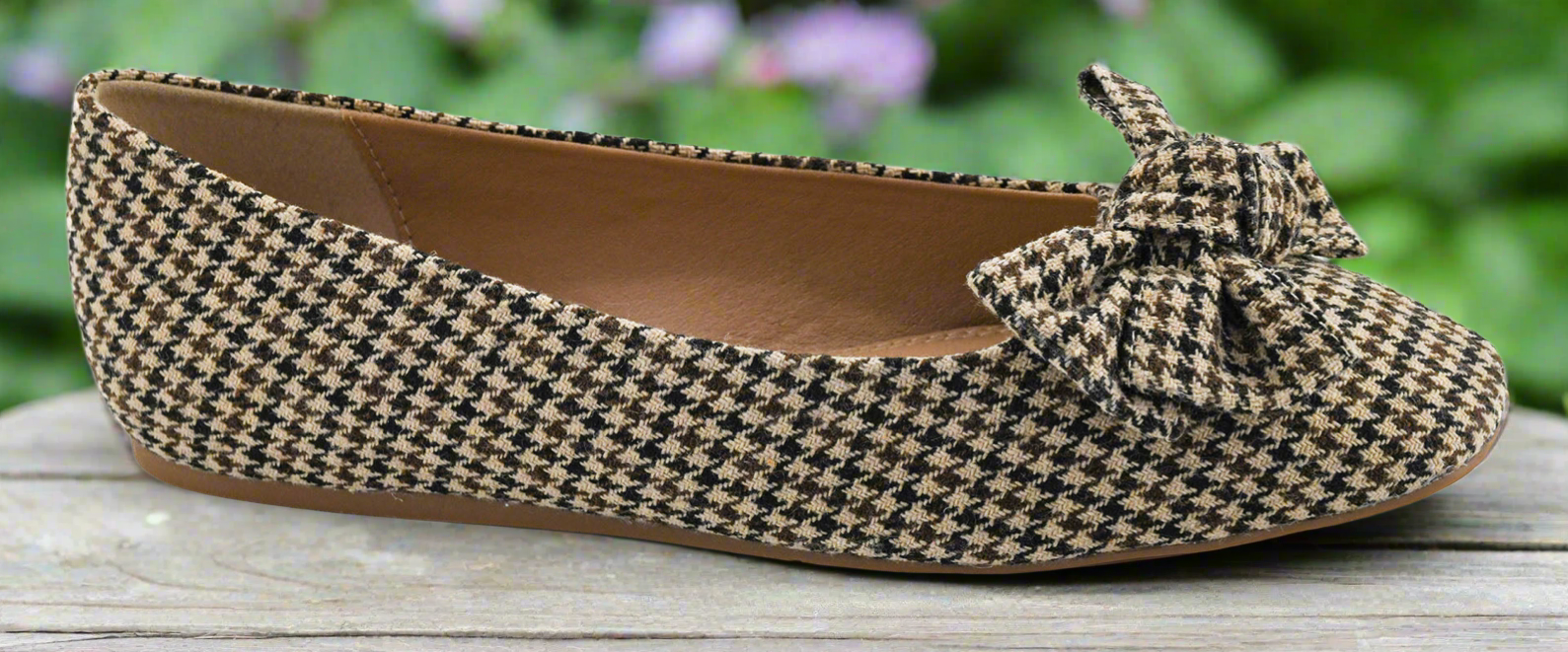 Sugar Rush / Black Tan Houndstooth by Corkys - BFF Here