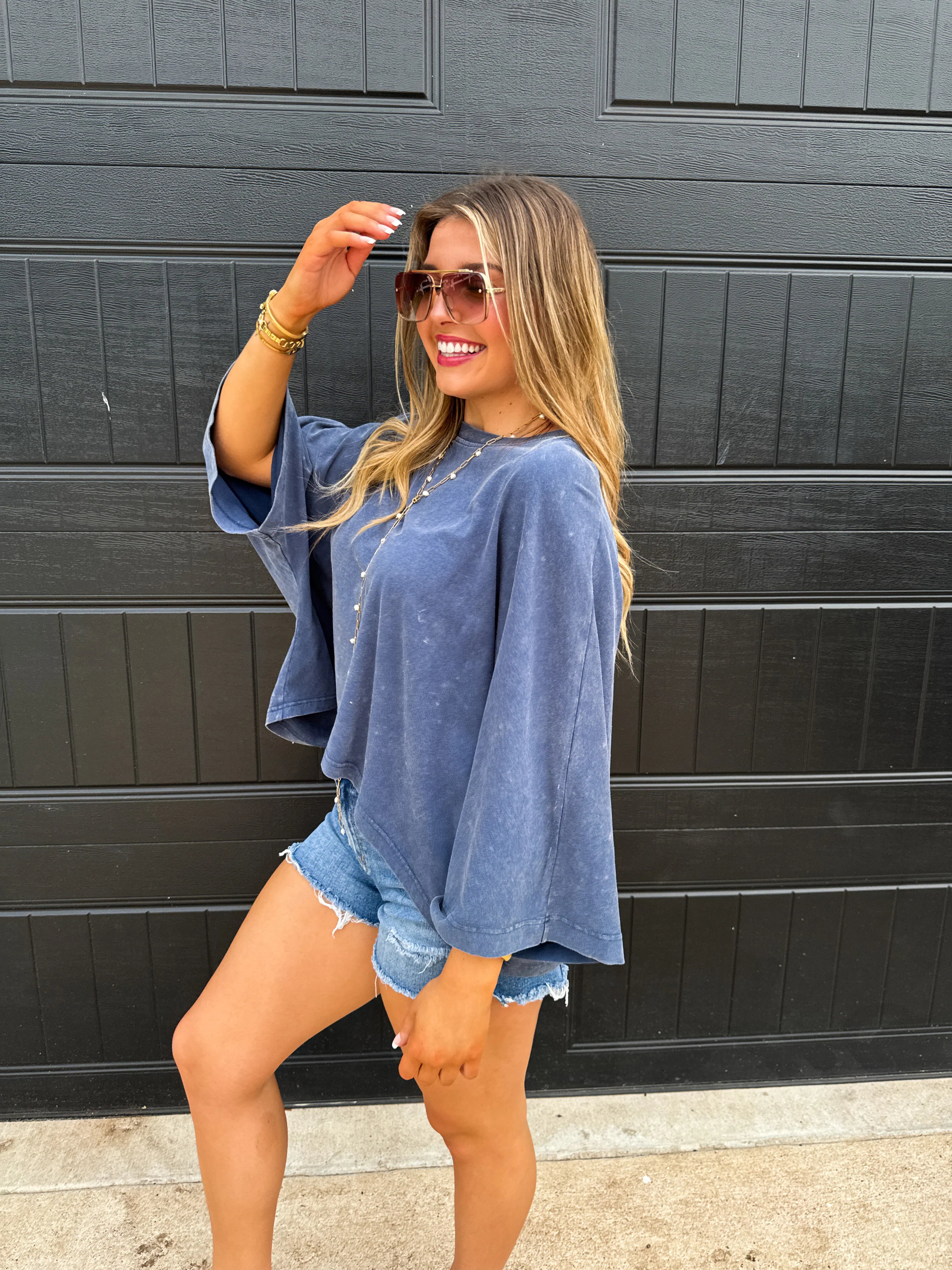 PREORDER: Washed Away Basic Tee by Blakeley (ETA: July) - BFF Here
