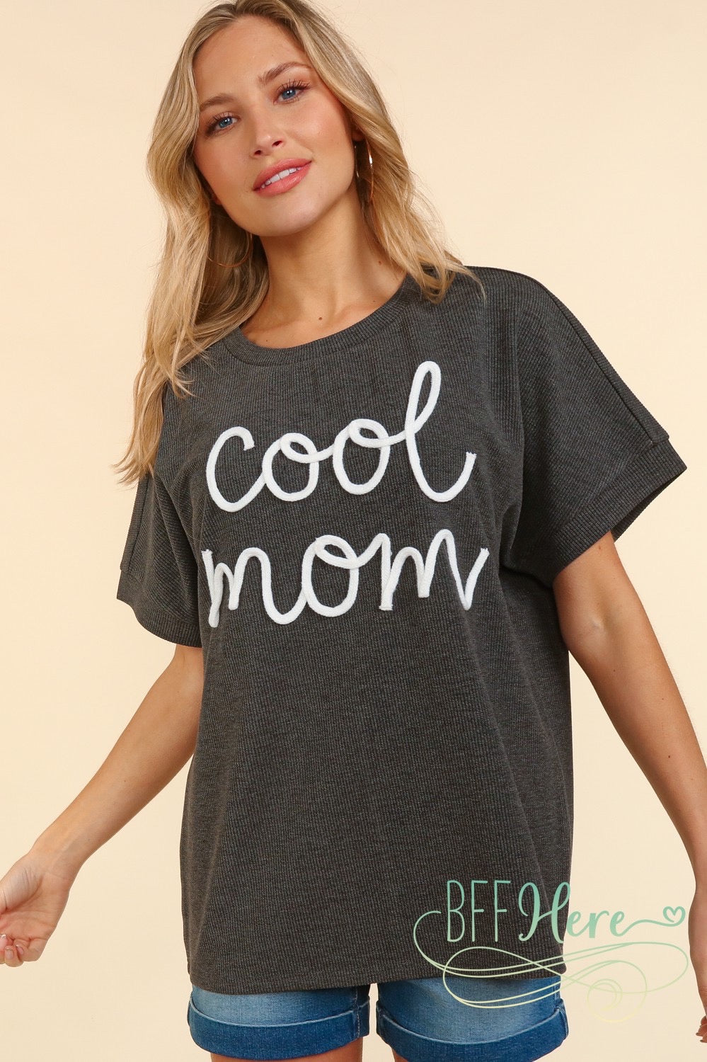 Fun & Fab 'Cool Mom' Tee - BFF Here