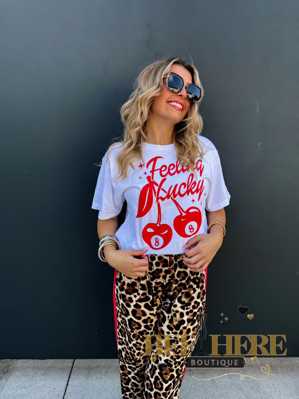 Wild Heart Cheetah Pants by Blakeley - BFF Here