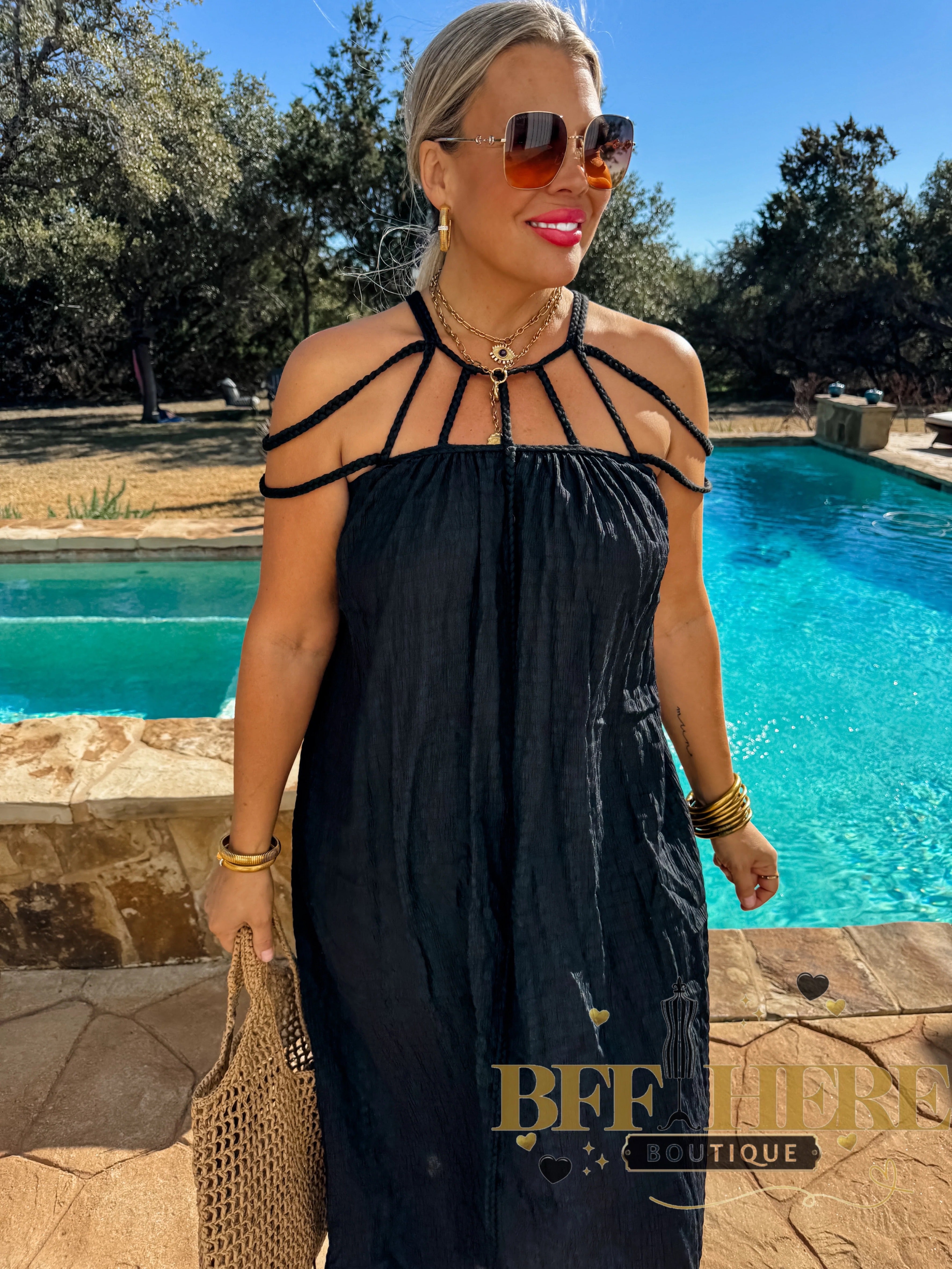 Ciao Bella Strappy Dress by Blakeley - BFF Here