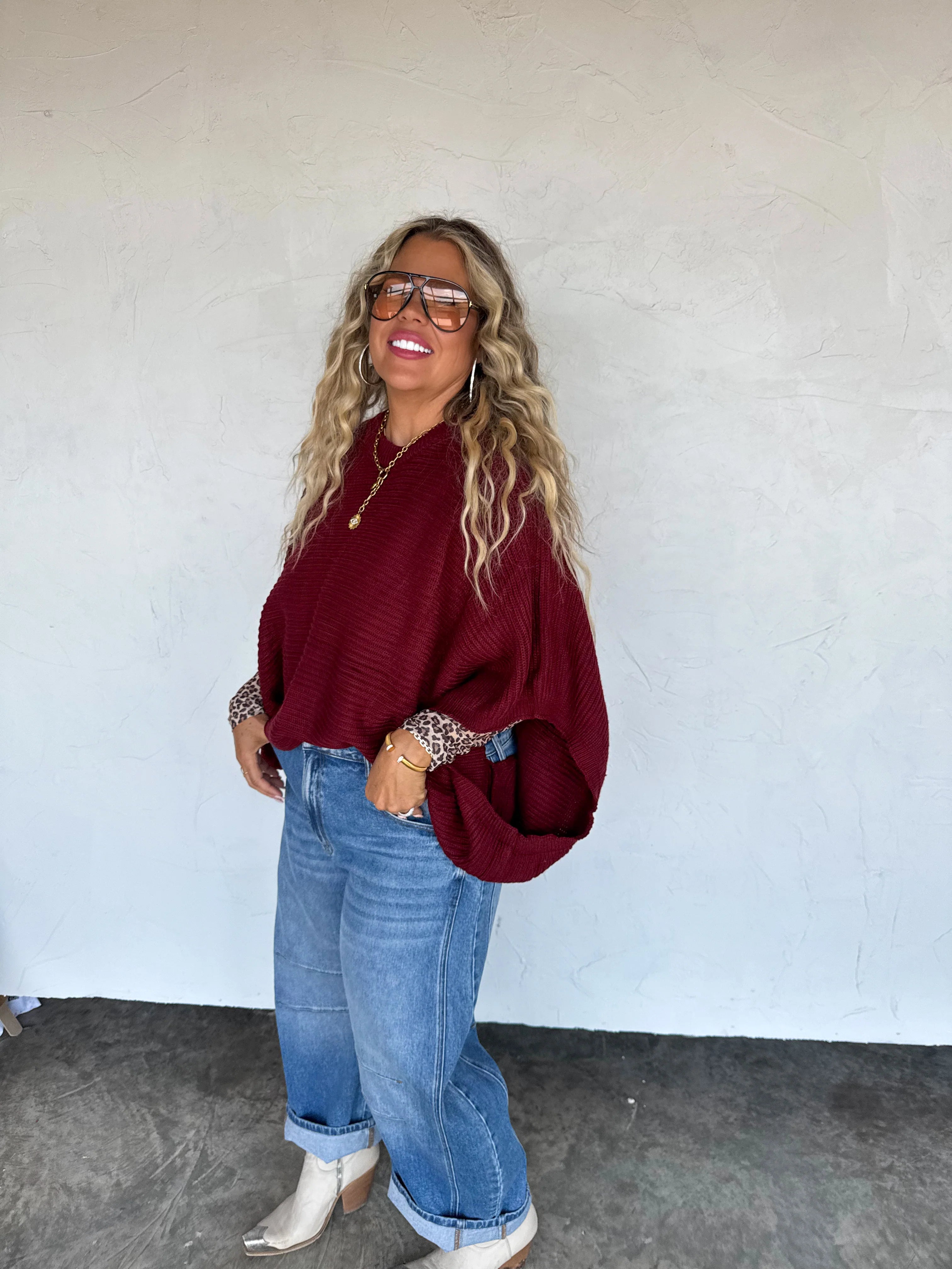 PREORDER: Meg Pullover Poncho by Blakeley (ETA: End of October) - BFF Here