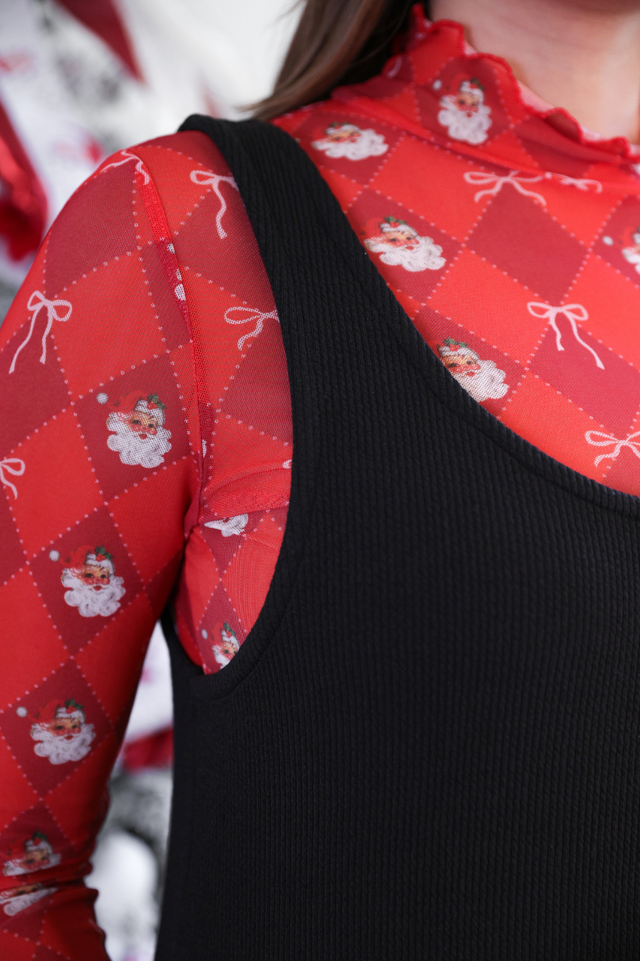 PREORDER: Rory Ribbed Jumper Dress by Jess Lea / Black (ETA: End of October) - BFF Here