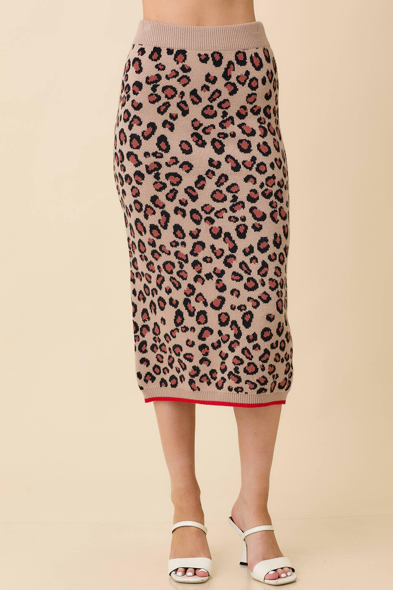 Wild Style Knit Midi Skirt - BFF Here