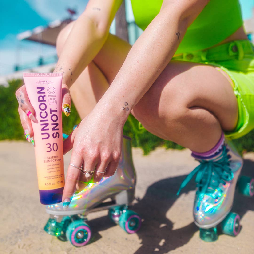 Glitter Sunscreen- Love Shack by Unicorn Snot - BFF Here