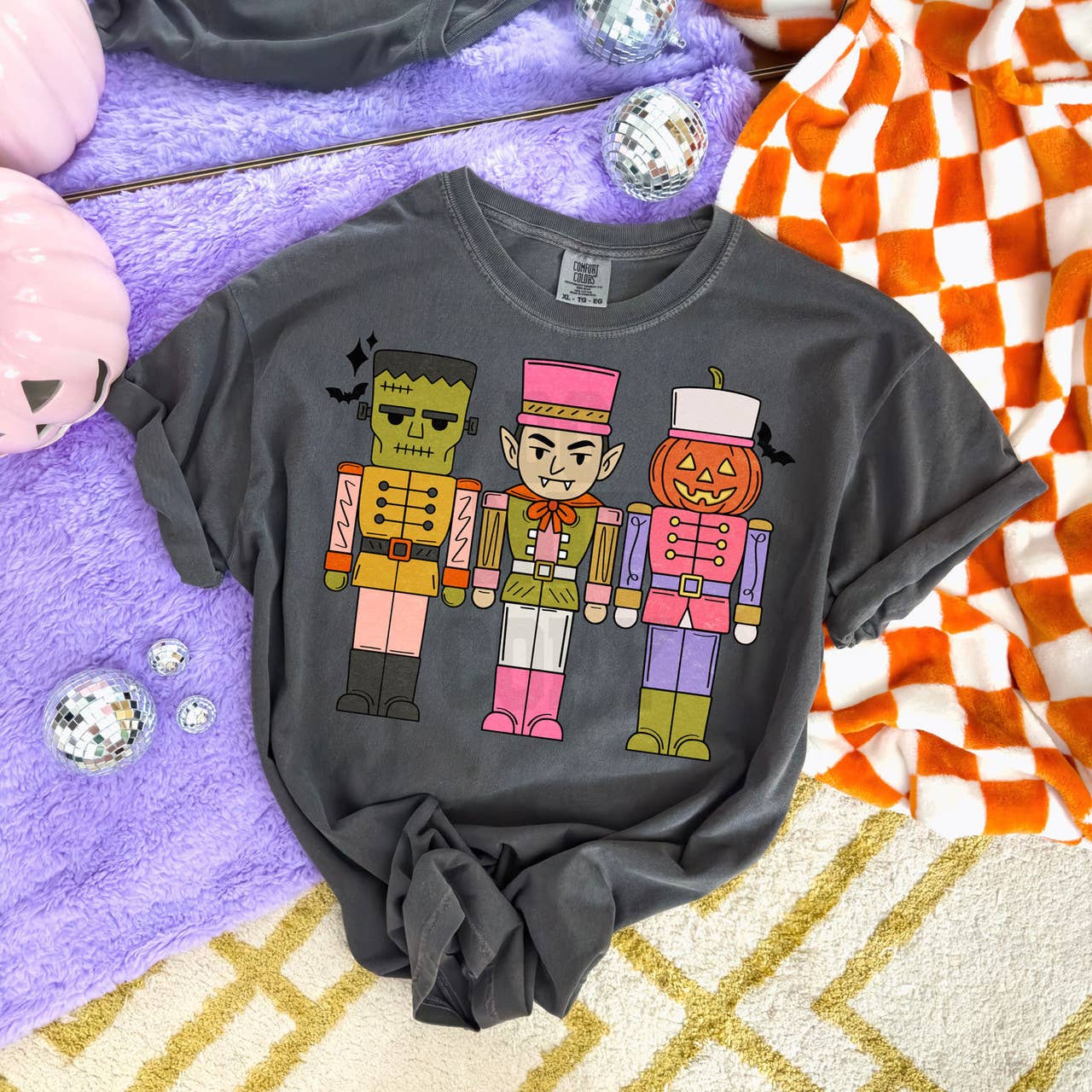 Spooky Character Nutcrackers Tee - BFF Here