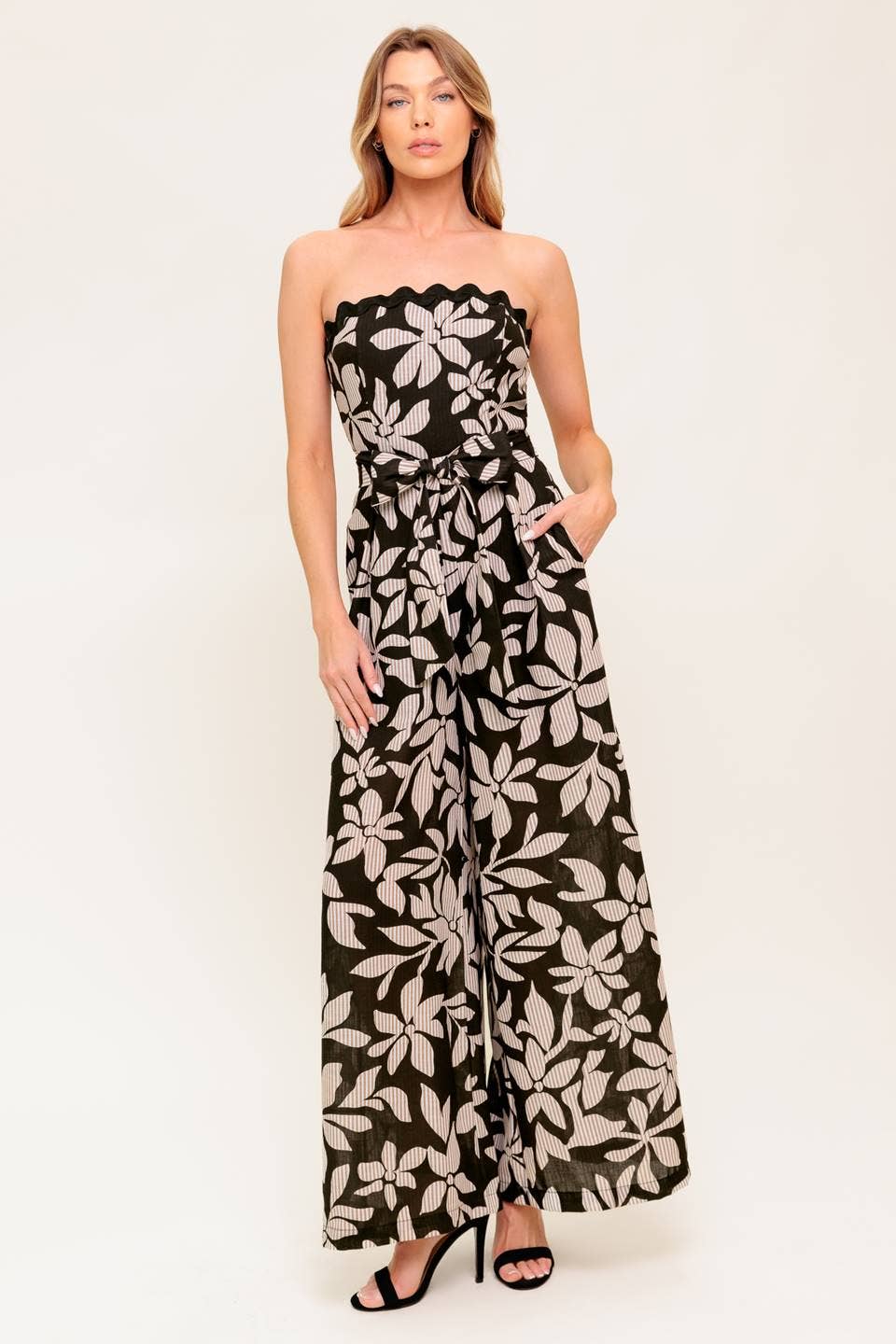 Palm Springs Nights Jumpsuit by Flying Tomato - BFF Here