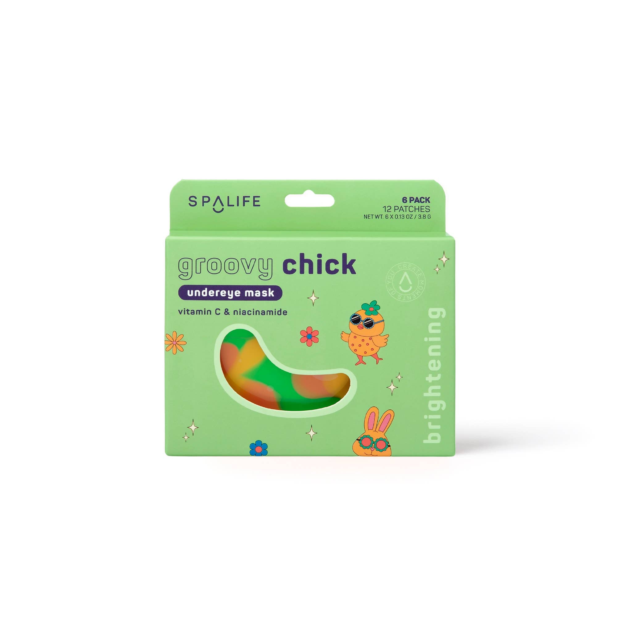 Groovy Chick Brightening Undereye Masks - BFF Here