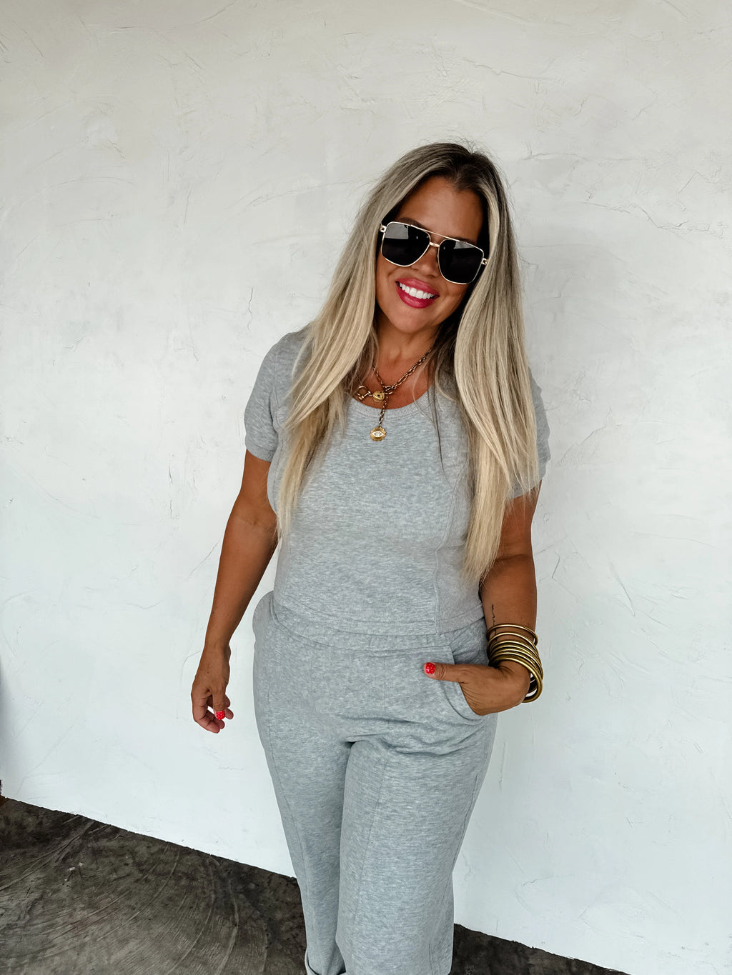 Stay In Crop Set by Blakeley - BFF Here