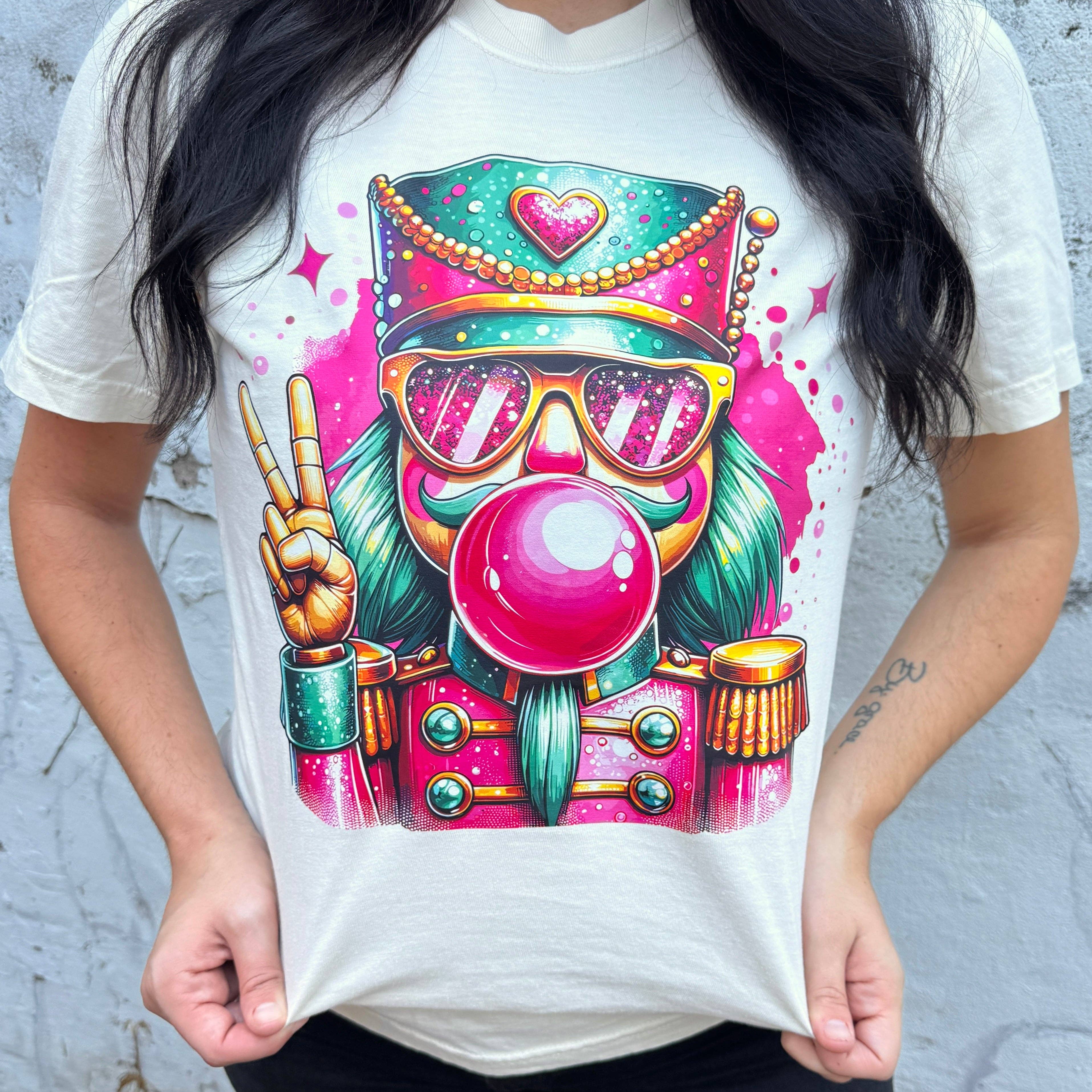 Bubblegum Nutcracker Graphic Tee - BFF Here