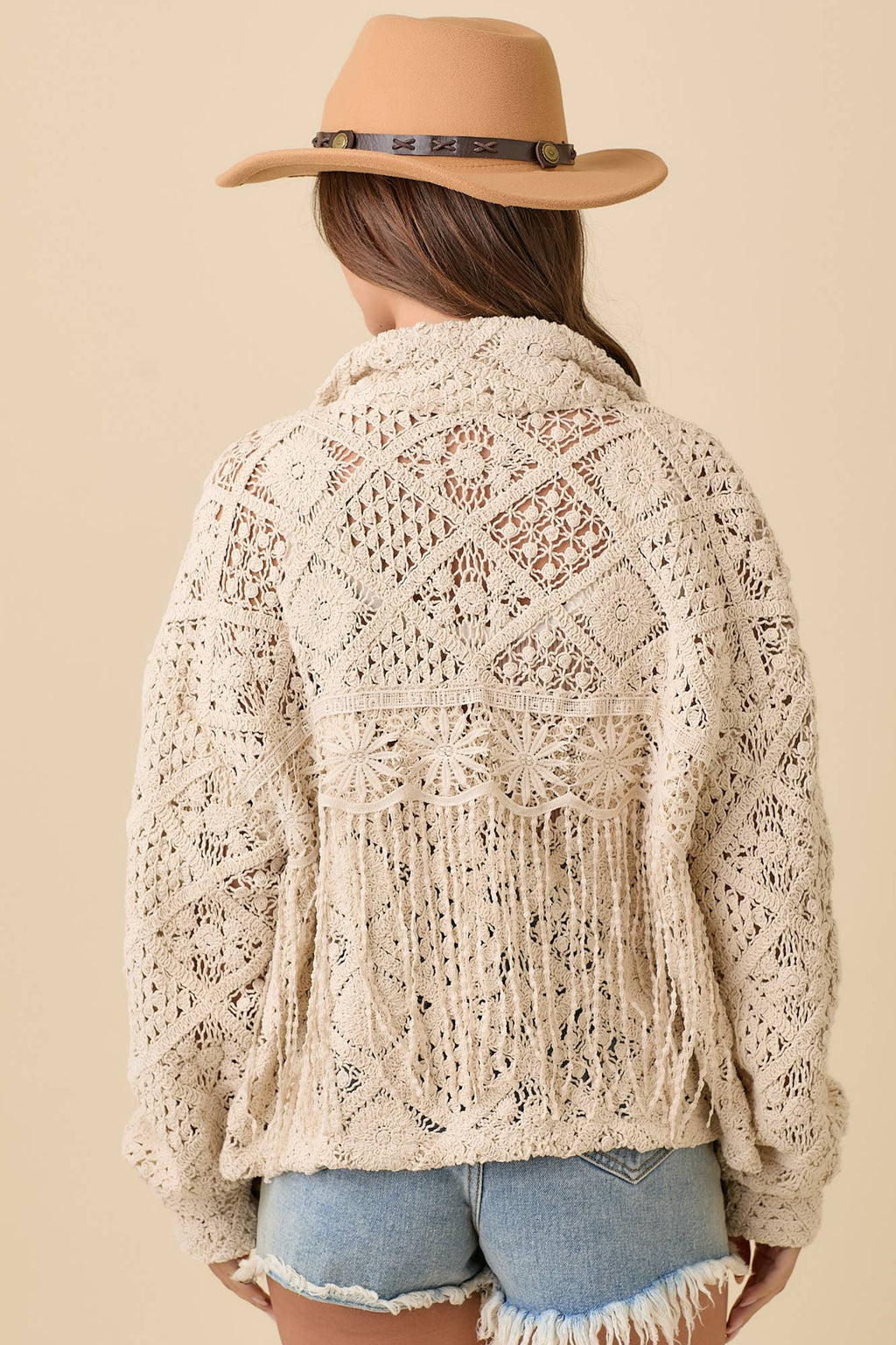 PREORDER: Desert Dreamer Crochet Jacket (ETA: Mid March) - BFF Here