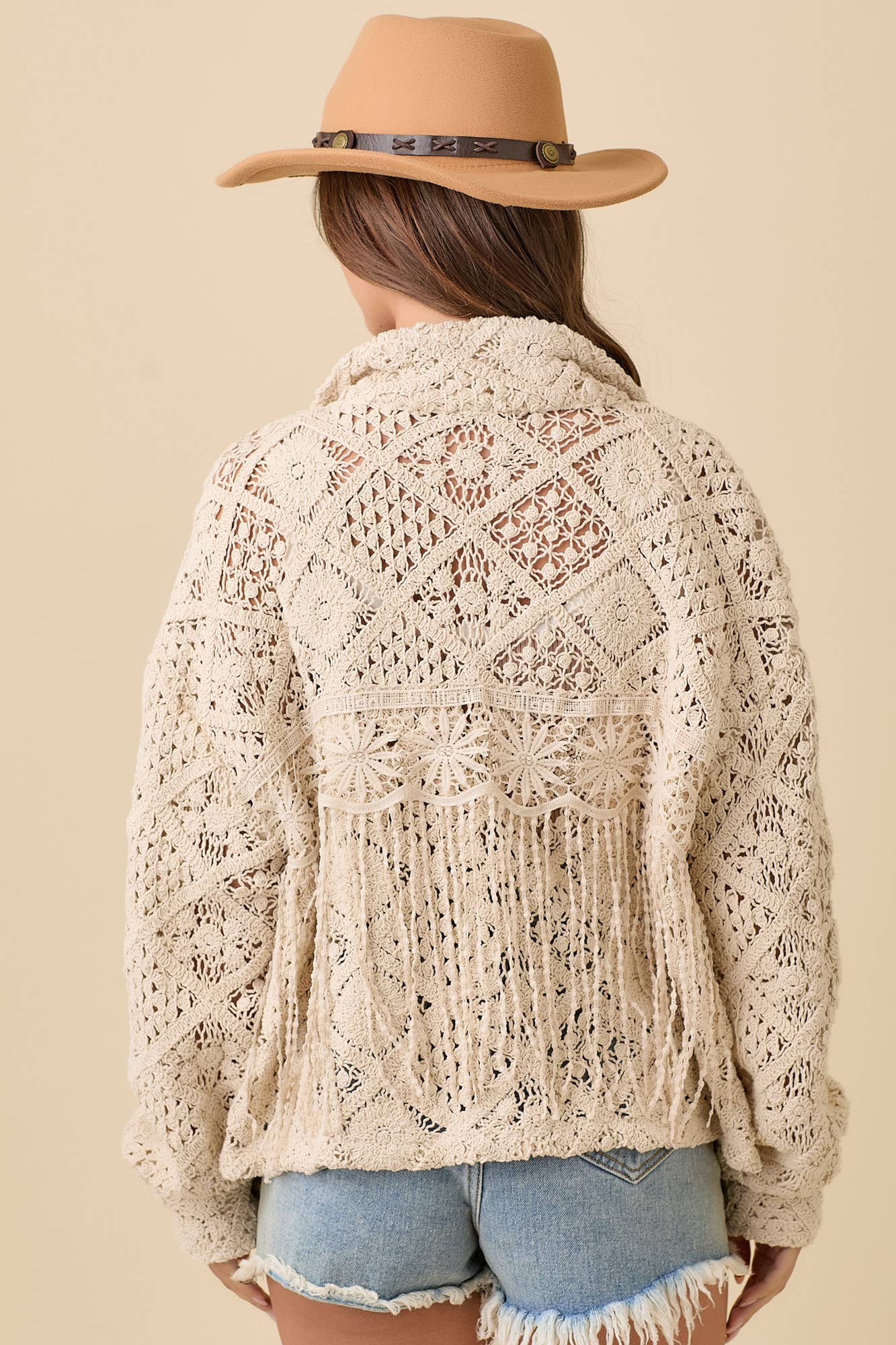 PREORDER: Desert Dreamer Crochet Jacket (ETA: Mid March) - BFF Here