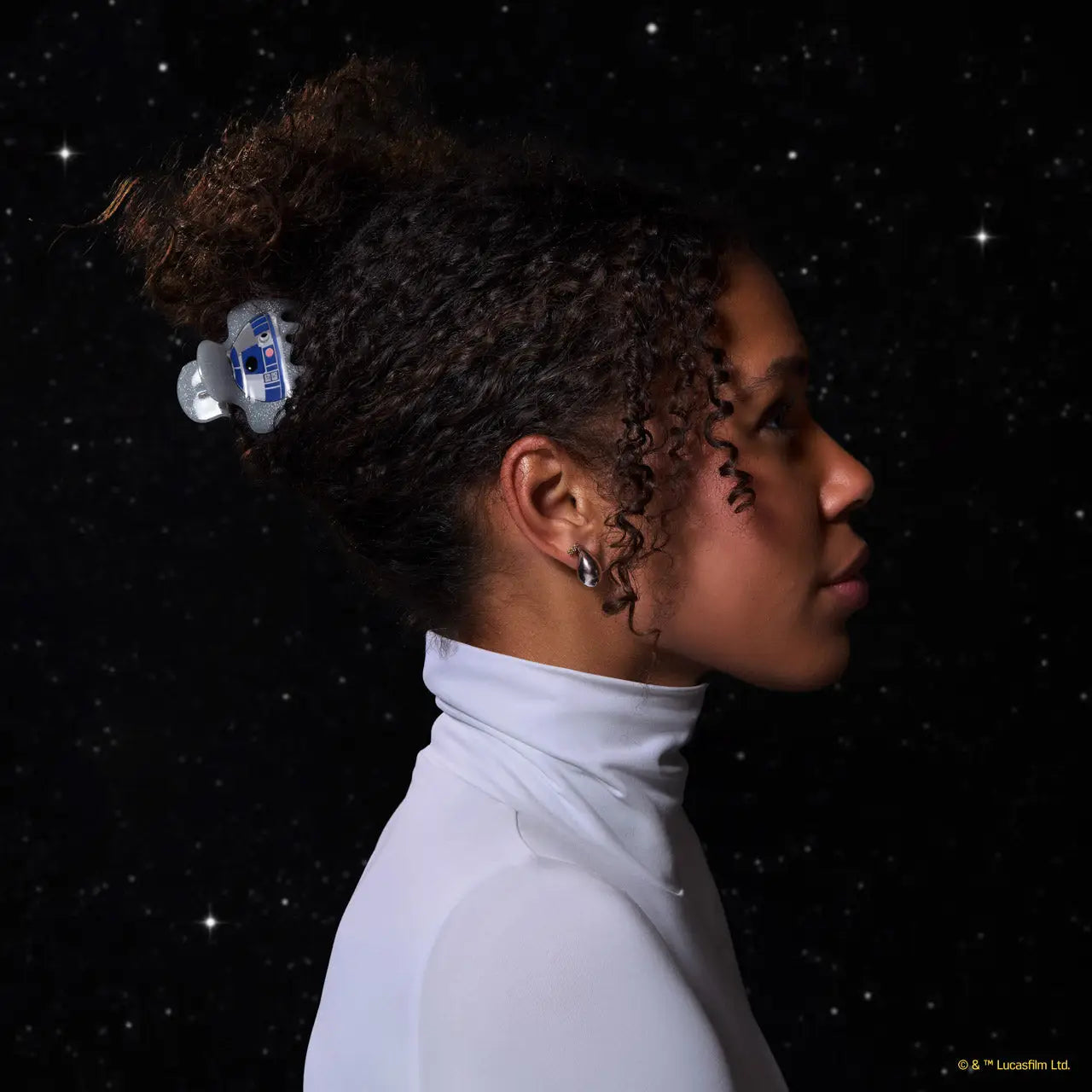 Star Wars™ & Kitsch Glitter Cloud Clip in R2-D2 (Ships Mid December)