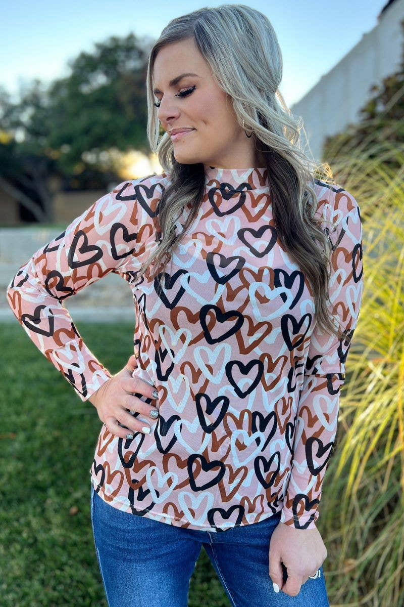 Cuter Than Cupid Mesh Top by Sterling Kreek - BFF Here