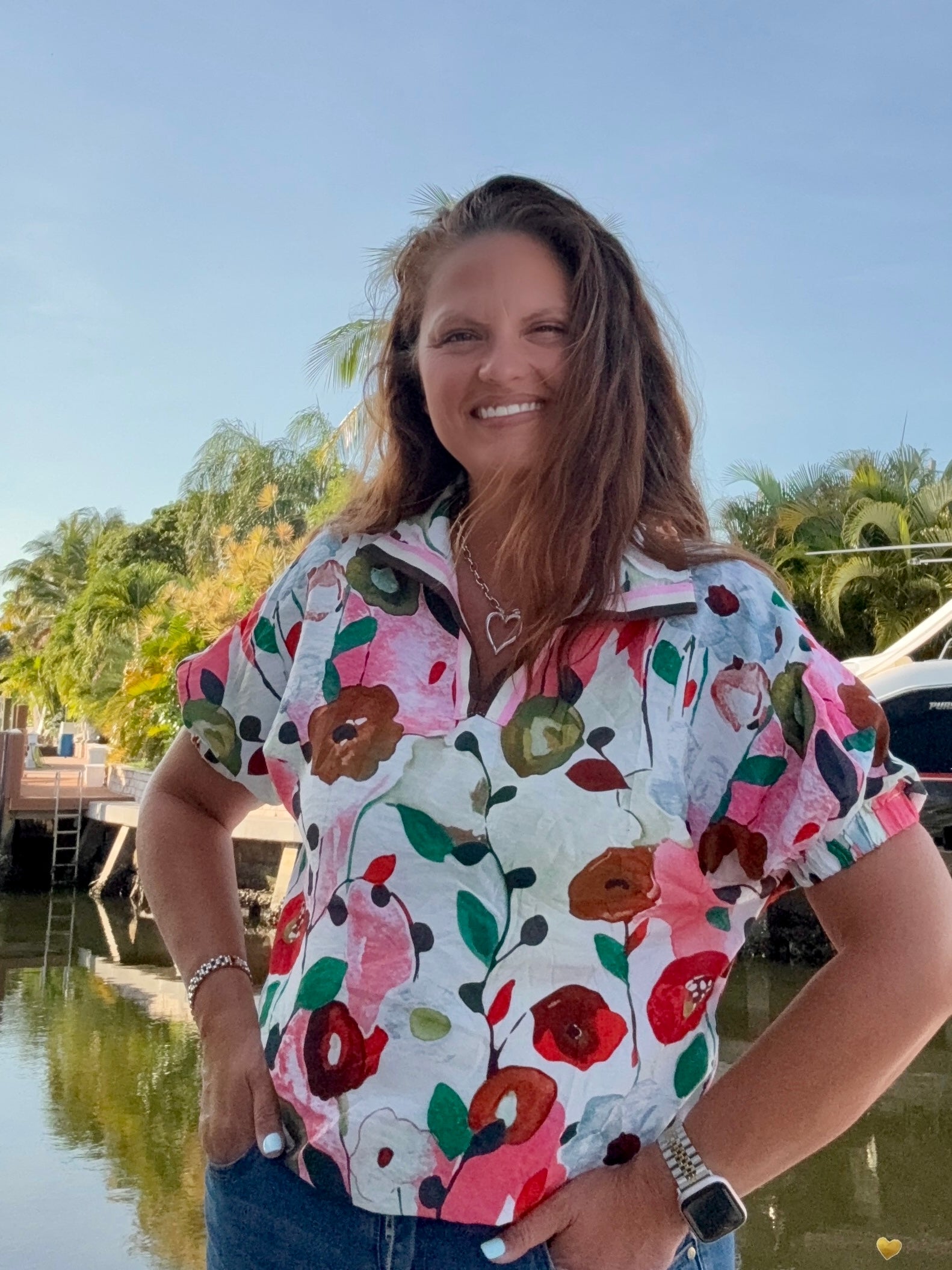 Sundown Petals Top - BFF Here