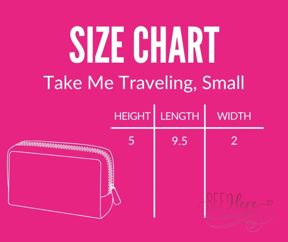 PREORDER-Take Me Traveling Bag Set / Choice of Style (Ships Beginning of December) - BFF Here