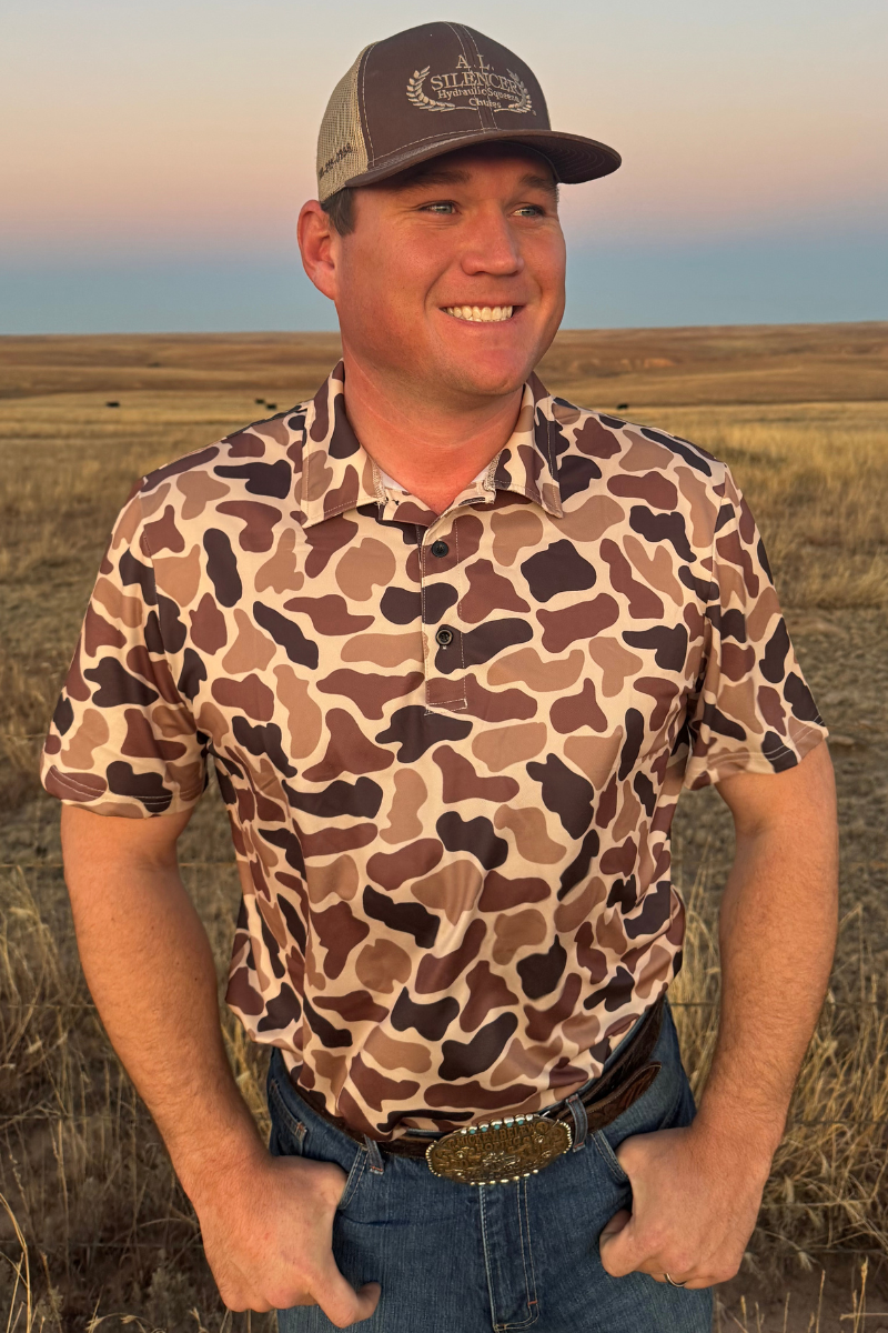 You Can't See Me Men's Polo By Sterling Kreek - BFF Here