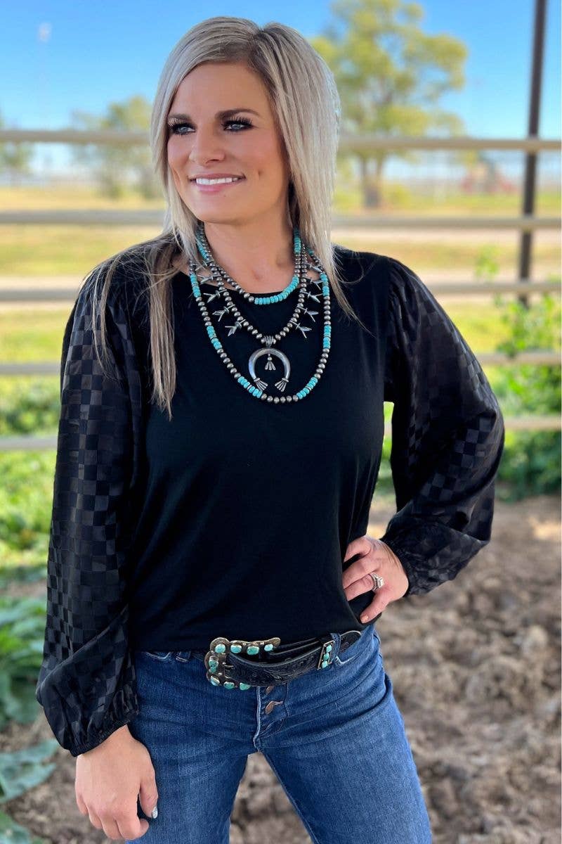 Friday Night Top by Sterling Kreek - BFF Here