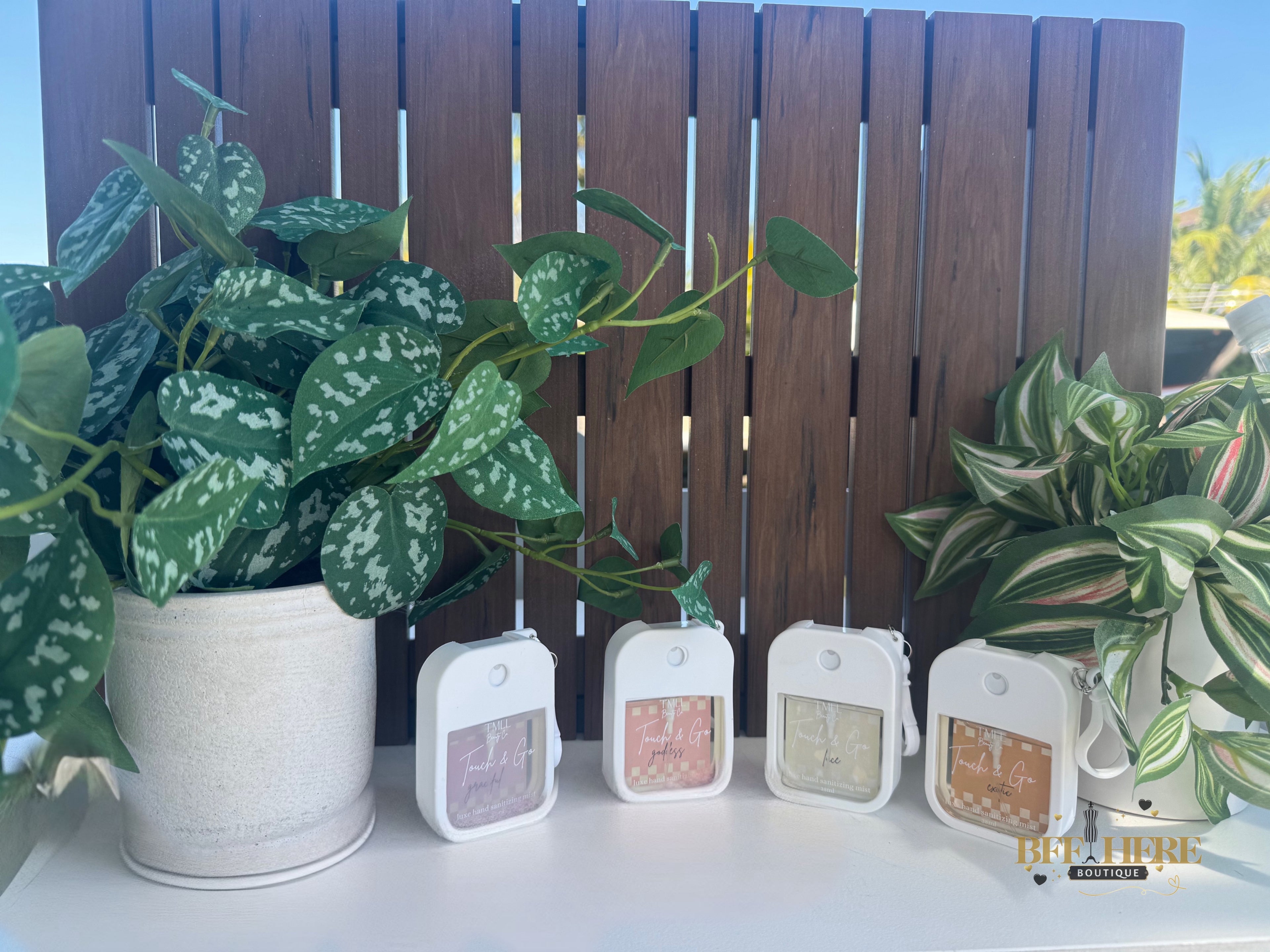 Touch & Go Luxe Hand Sanitizer Mist by TMLL Beauty (Choice of Fragrance) - BFF Here