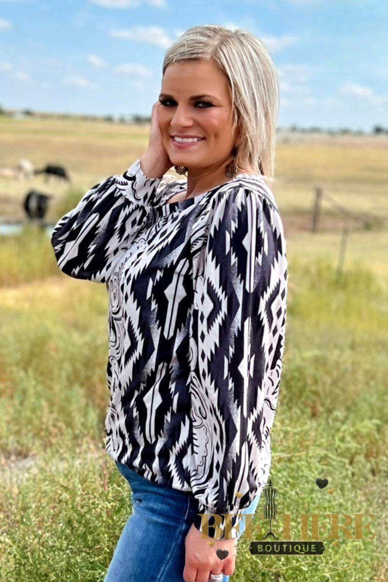 Straight and Narrow Top by Sterling Kreek - BFF Here