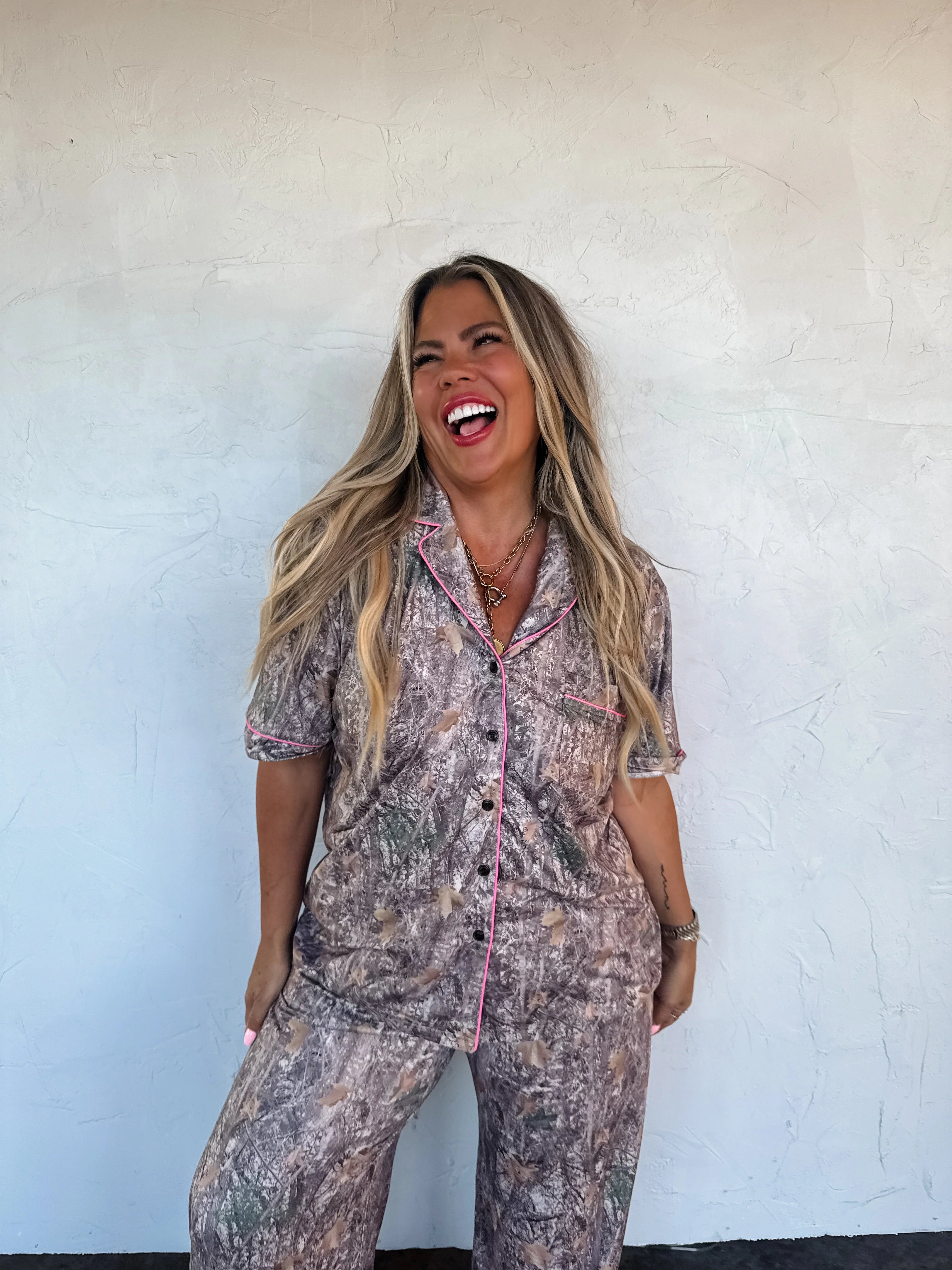 PREORDER: Cabin Cozy Luxe PJ Set (ETA: Mid November) - BFF Here