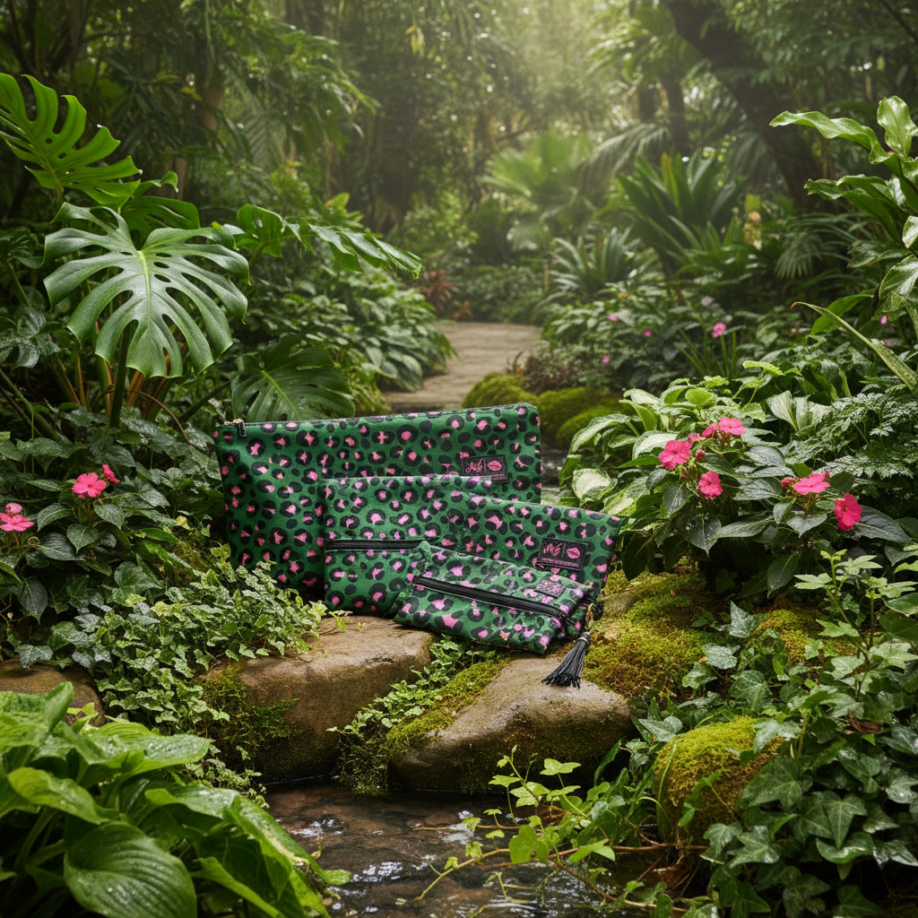 Kelly Leopard by Makeup Junkie Bags - BFF Here