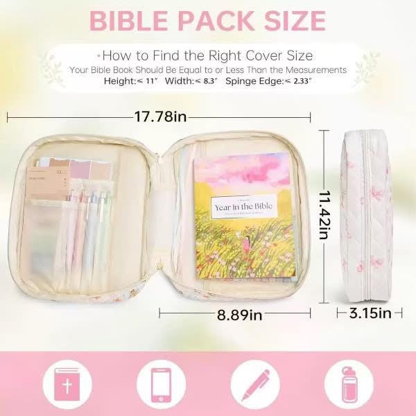 Whispering Woods Bible Case - BFF Here