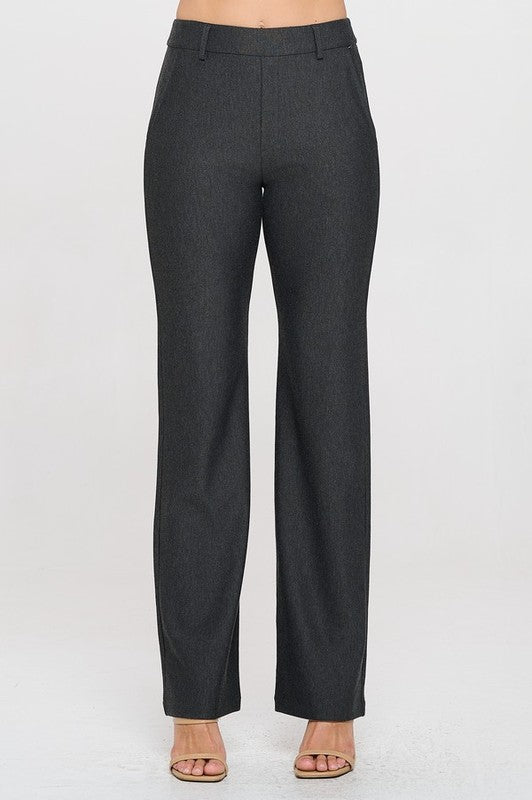 On the Clock Wide-Leg Trousers by Yelete / Array (Ships 2-3 weeks) - BFF Here