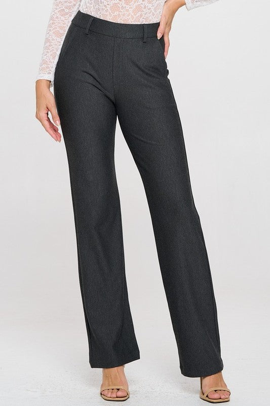 On the Clock Wide-Leg Trousers by Yelete / Array (Ships 2-3 weeks) - BFF Here