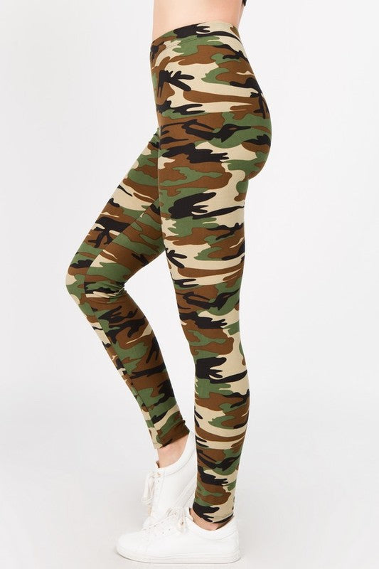 Everyday Recon Camo Leggings by Yelete / Array (Ships 2-3 weeks) - BFF Here