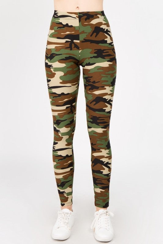 Everyday Recon Camo Leggings by Yelete / Array (Ships 2-3 weeks) - BFF Here