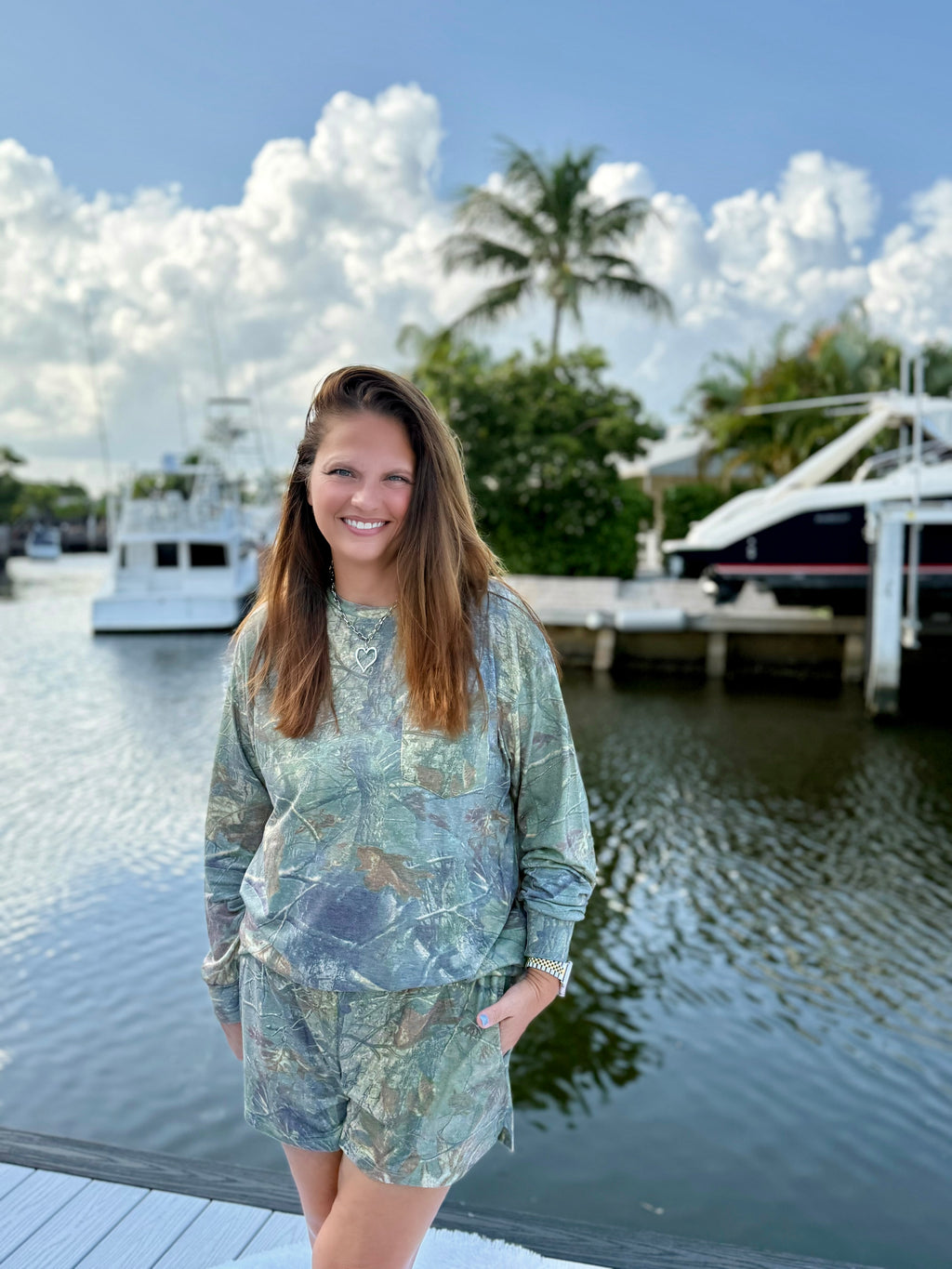 Hunter’s Hideaway Camo Lounge Set by Moon Ryder - BFF Here