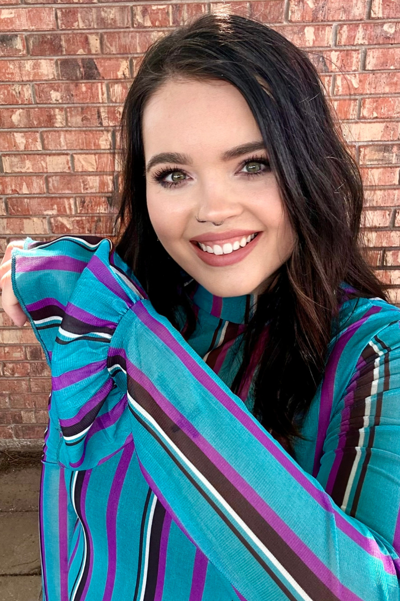 Gotta Be Me Mesh Top by Sterling Kreek - BFF Here
