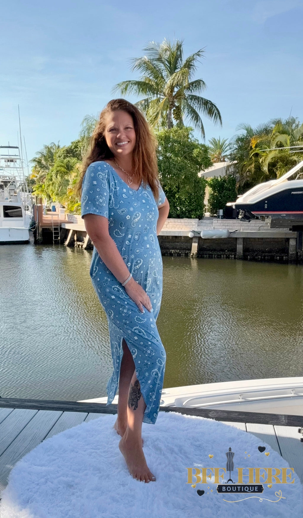Bandana Babe Maxi Dress by Sterling Kreek - BFF Here