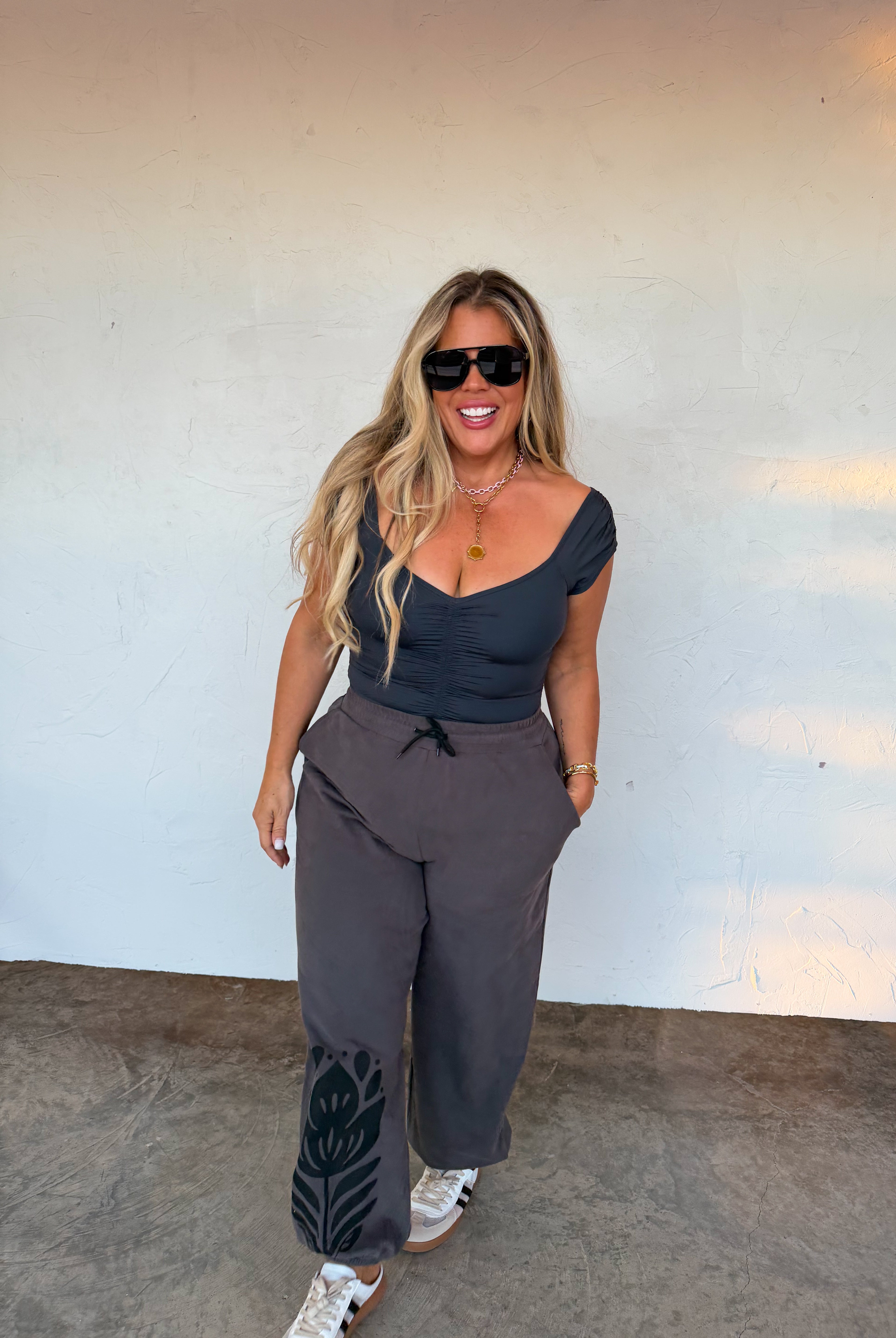 PREORDER- FLOWER POWER JOGGERS - BFF Here