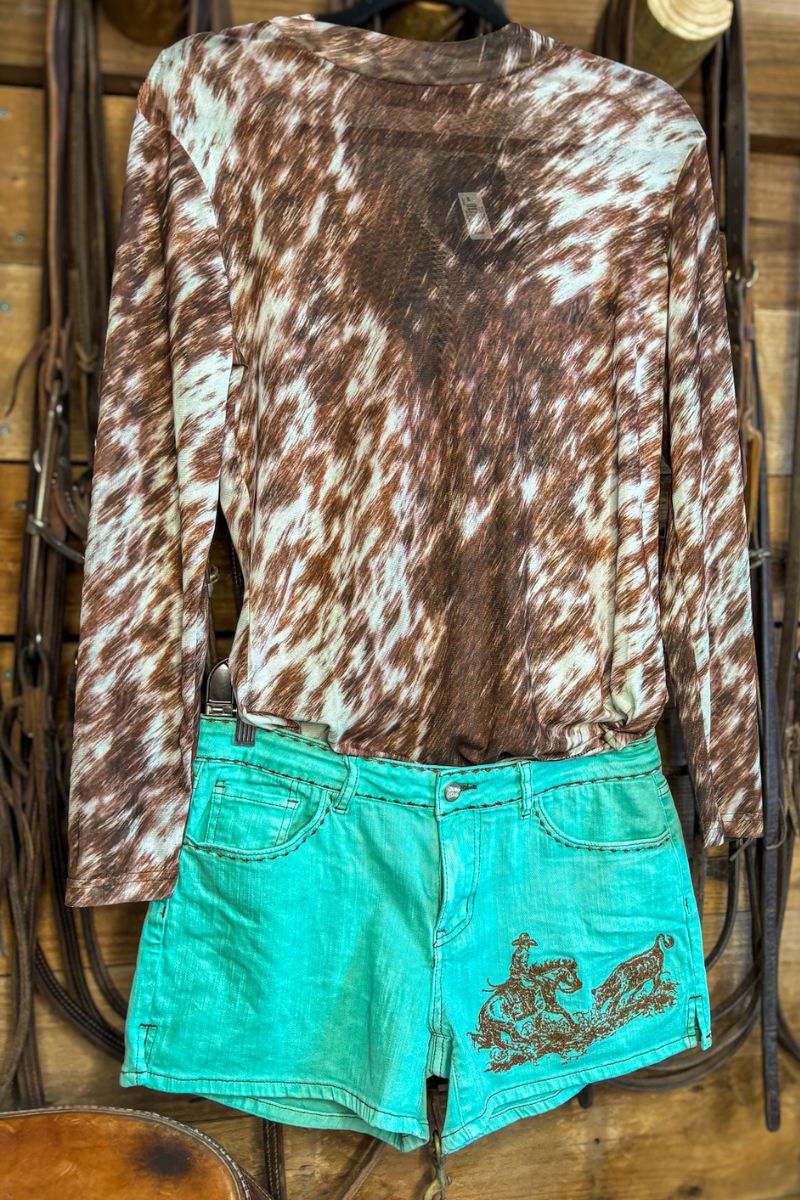 Up In Texas Mesh Top by Sterling Kreek - BFF Here