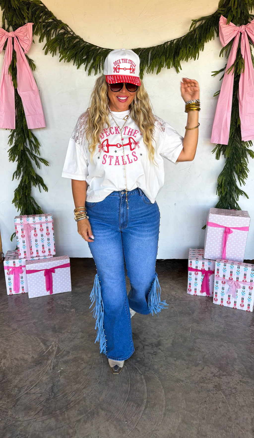 PREORDER: On The Fringe Flare Jeans by Blakeley (ETA December)