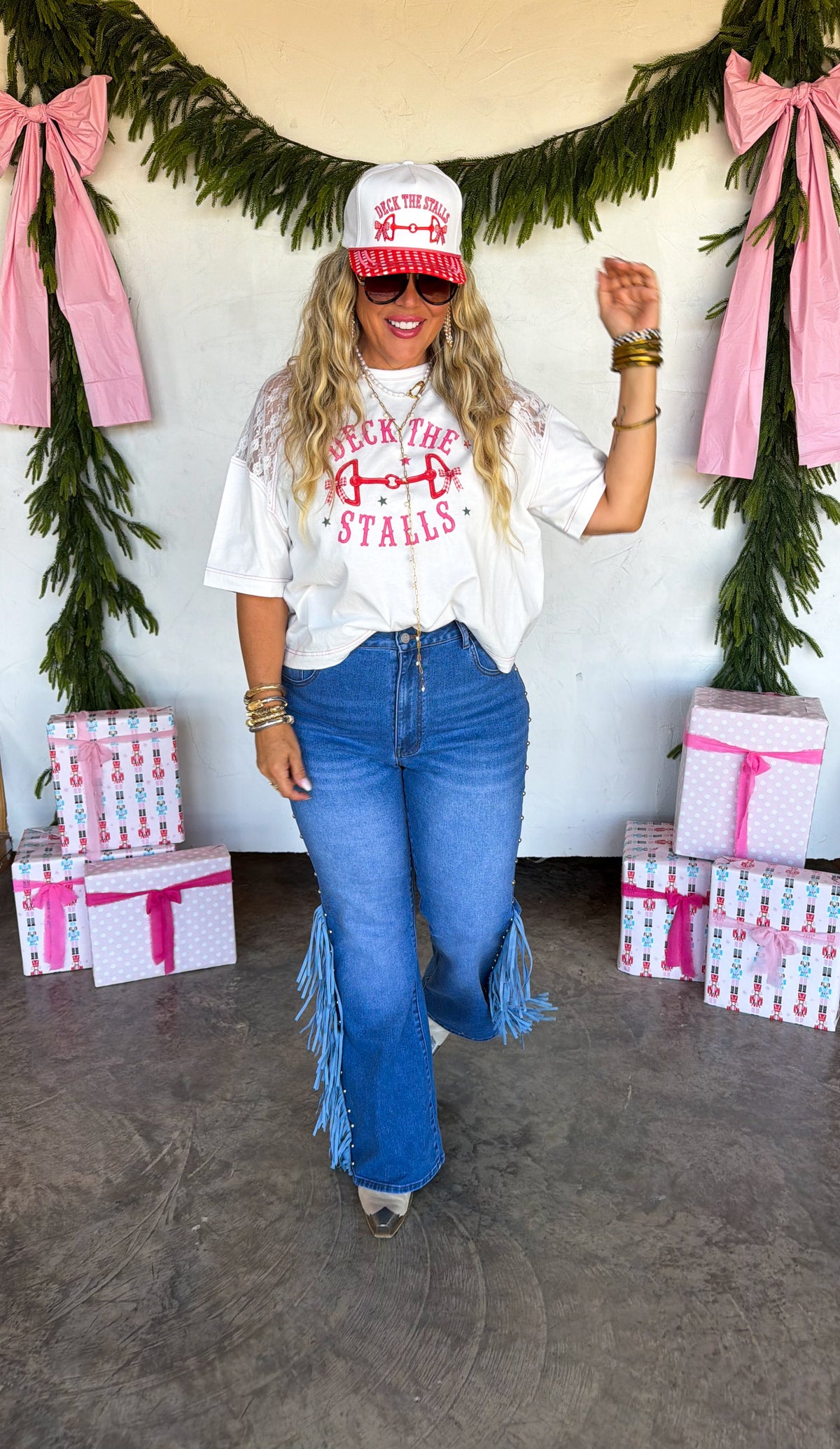 PREORDER: On The Fringe Flare Jeans by Blakeley (ETA December)