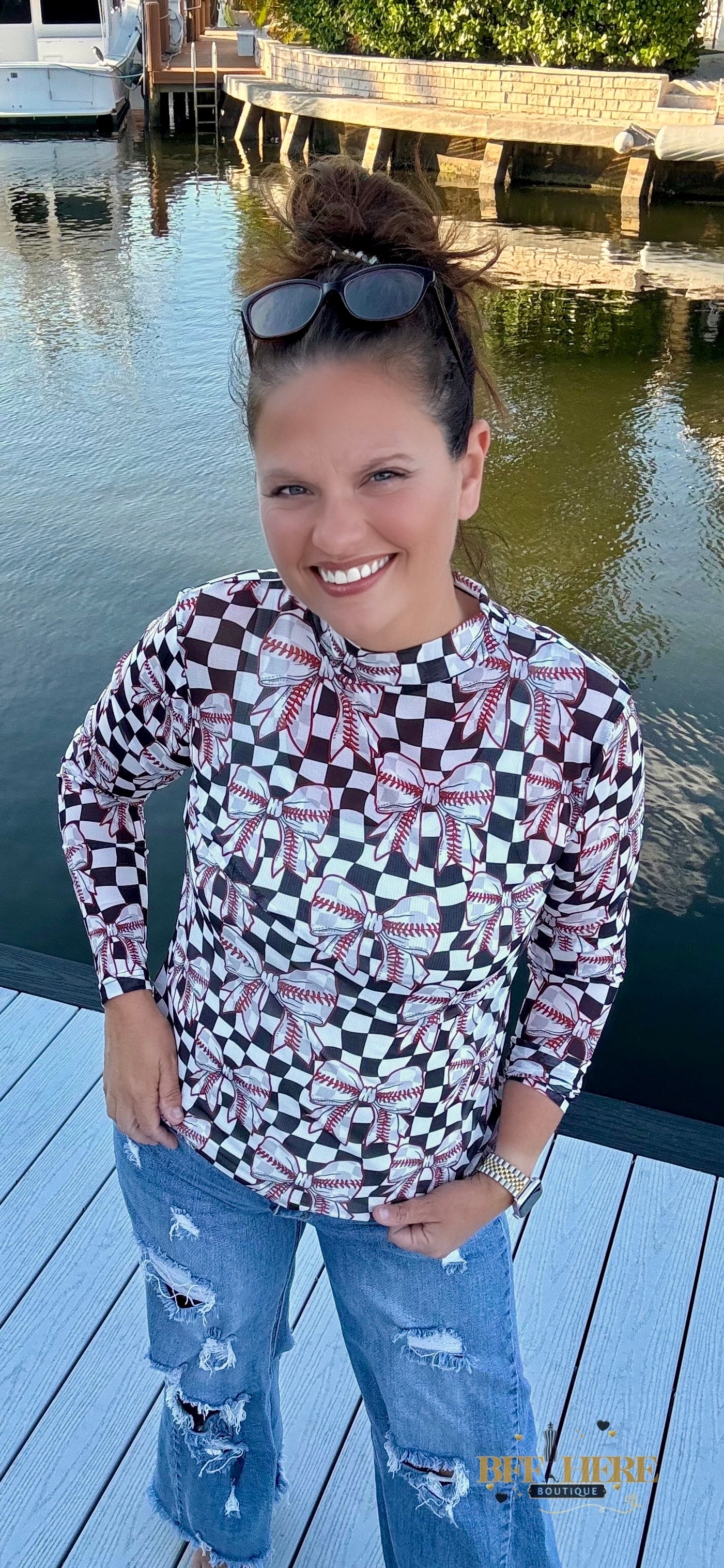 Dirt and Diamonds Mesh Top by Sterling Kreek - BFF Here