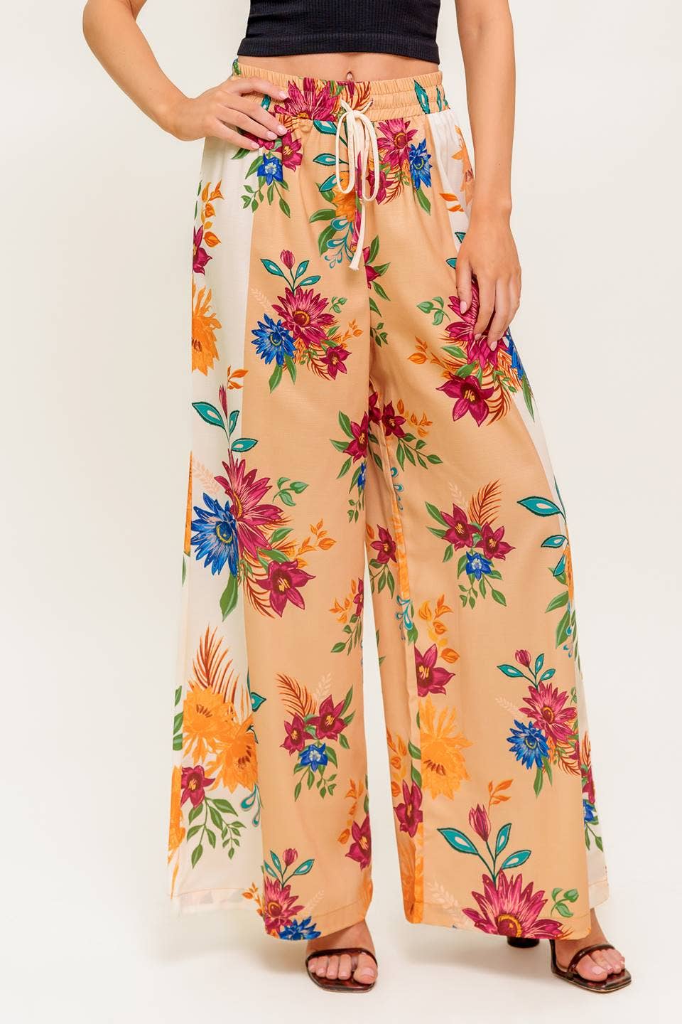 Tropic Tango Wide Leg Pants by Flying Tomato - BFF Here