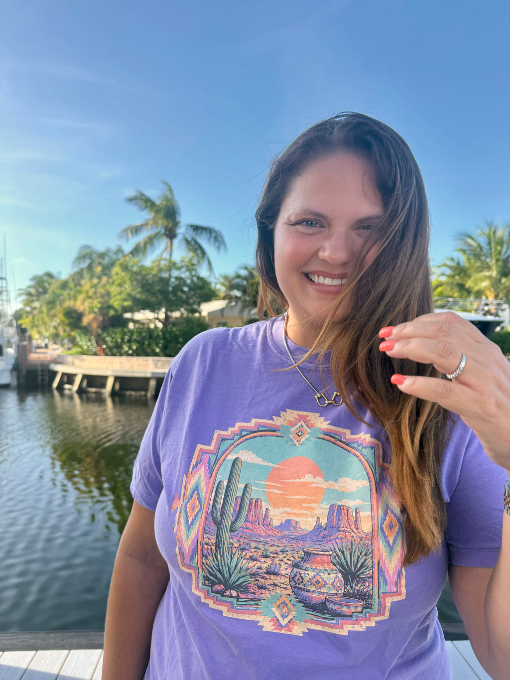 Pastel Desert Tee by Sterling Kreek - BFF Here