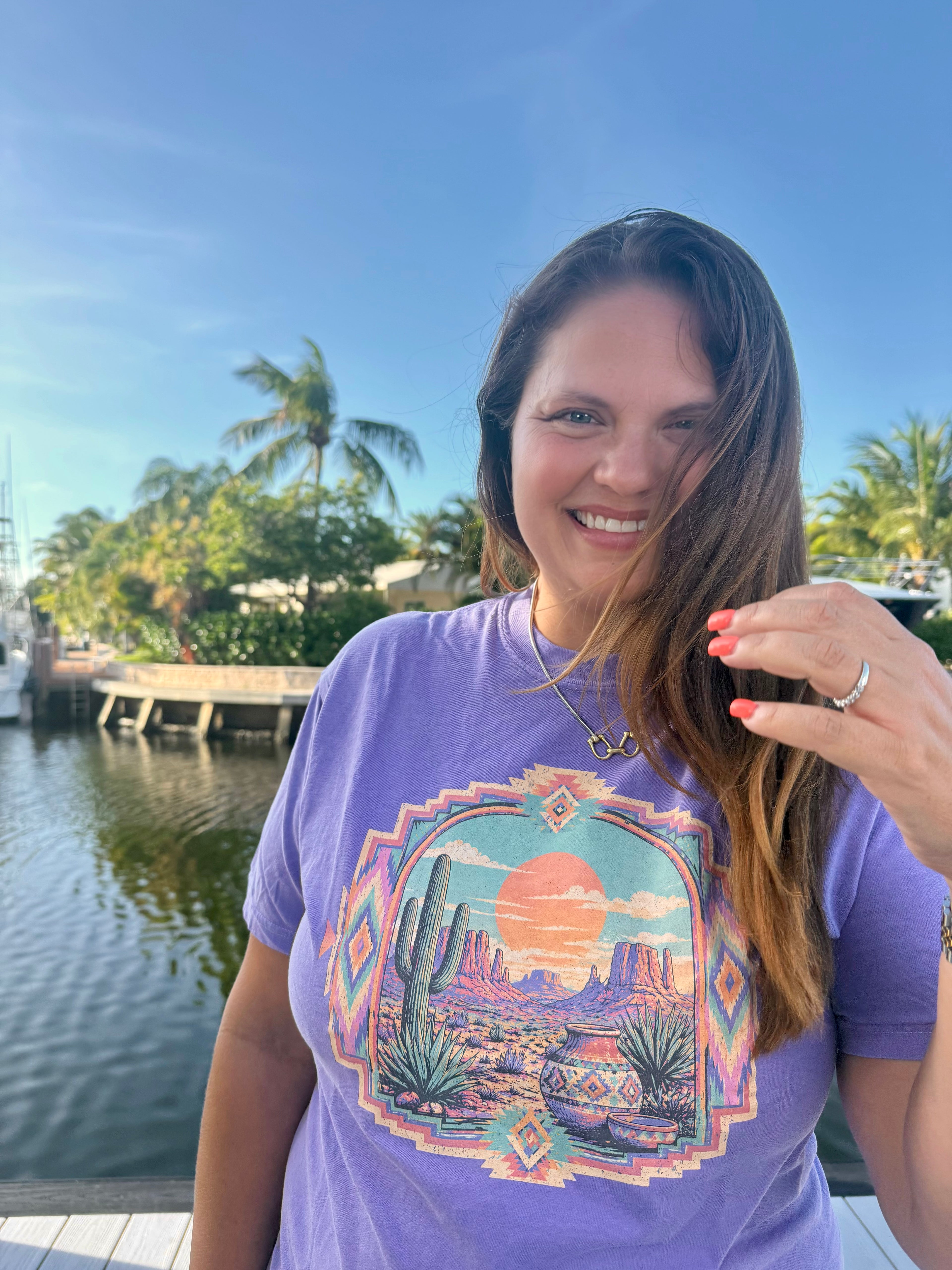 Pastel Desert Tee by Sterling Kreek - BFF Here