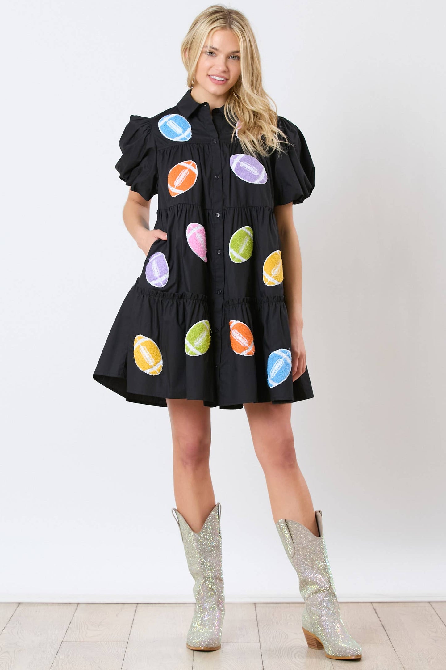 Colorful Play: Football Dress - BFF Here