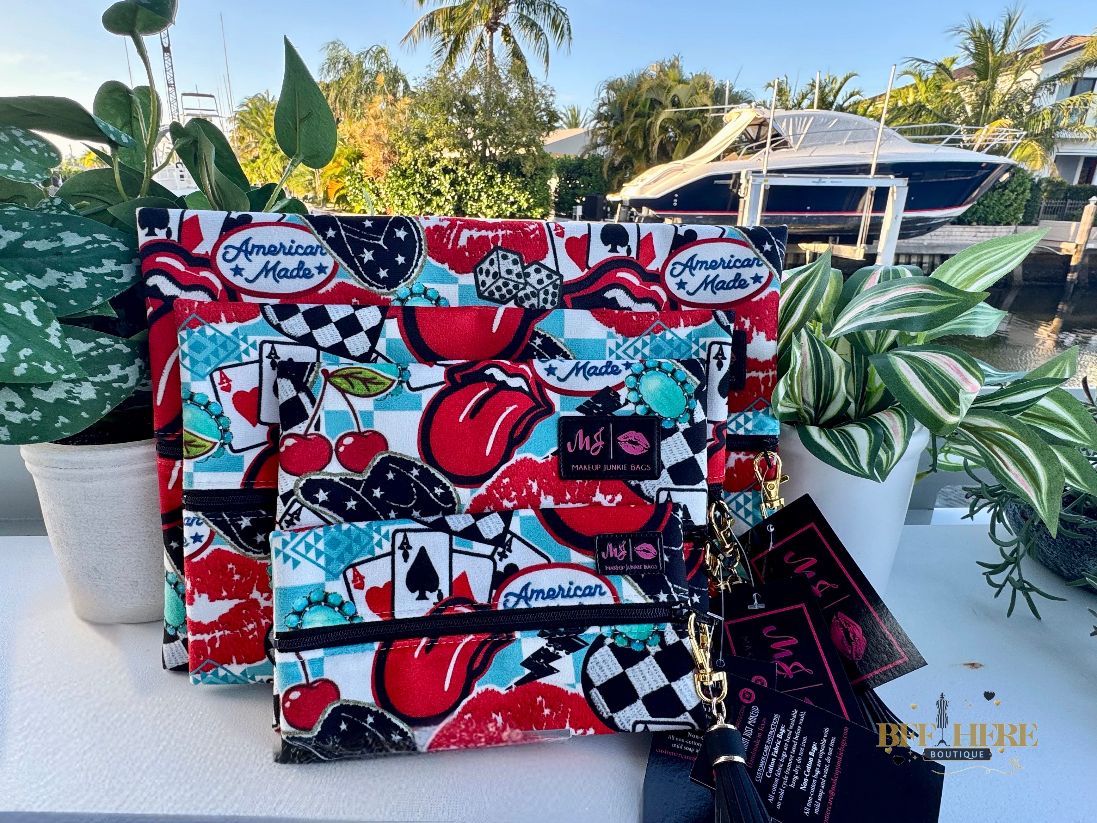 All American by Makeup Junkie Bags - BFF Here
