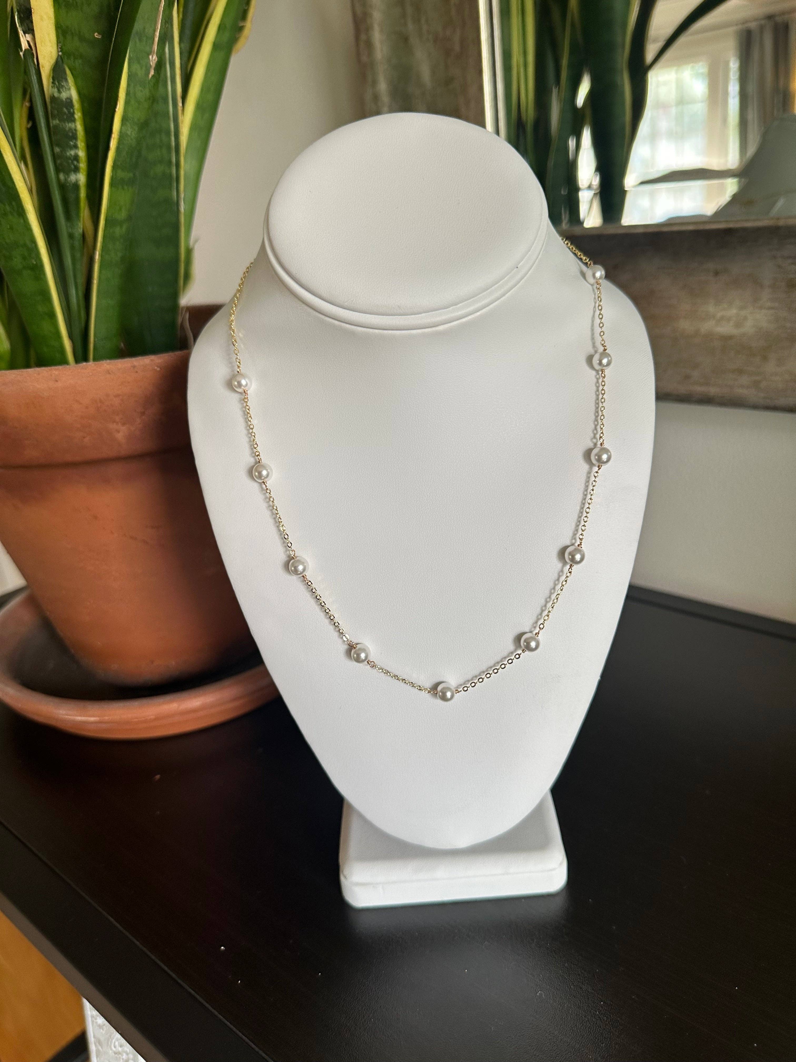 Luna Pearl Necklace - BFF Here