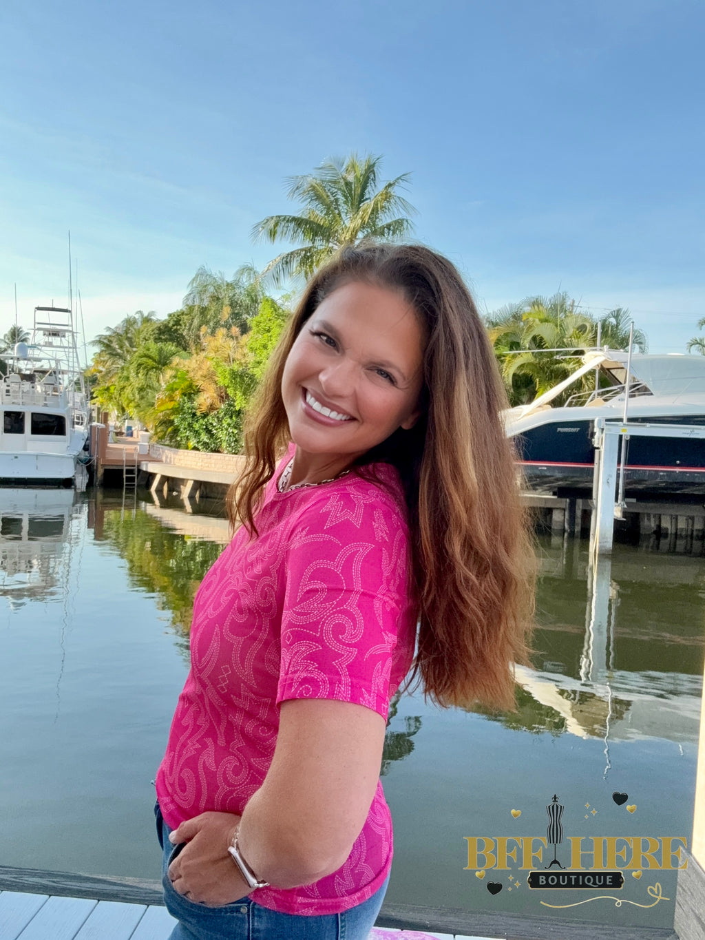 Let’s Go Girls Mesh Top by Sterling Kreek - BFF Here