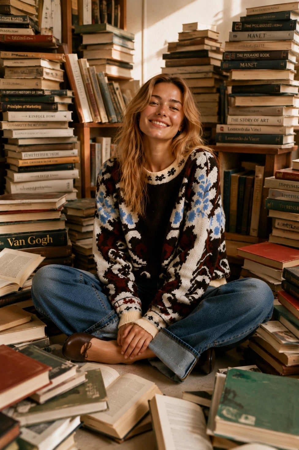 PREORDER: Scalloped Hem Jacquard Sweater / ARRAY by Jade by Jane (ETA: November)