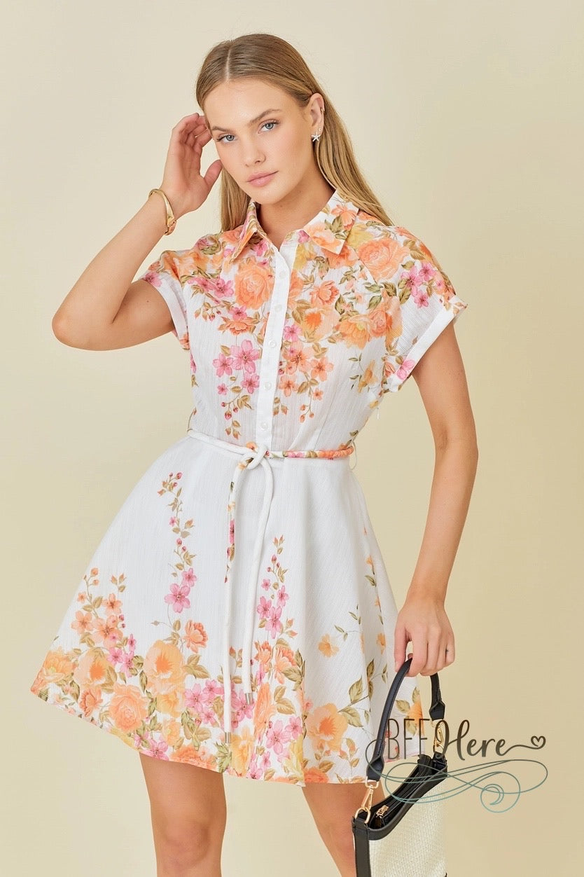 Blossom Breeze Floral Dress - BFF Here